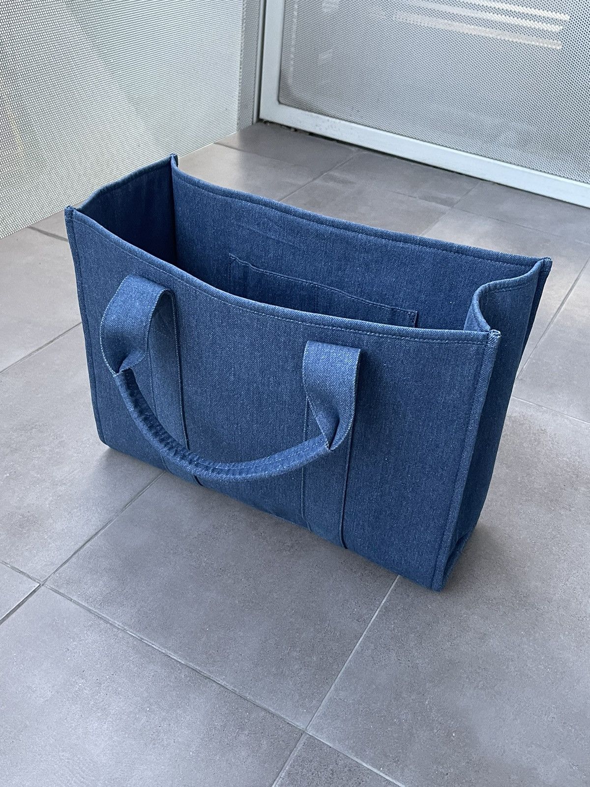 Fiorucci !DS! SS23 Fiorucci Angels Denim Blue Shopper Bag Size ONE SIZE - 12 Thumbnail