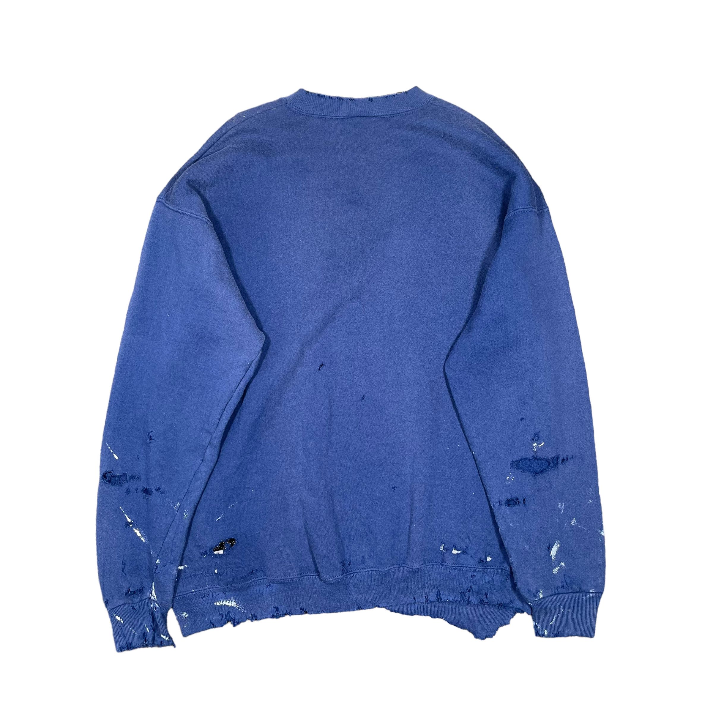 Vintage Vintage LEE Sun Faded Trashed Painter Dope Crewneck Size US XL / EU 56 / 4 - 3 Thumbnail