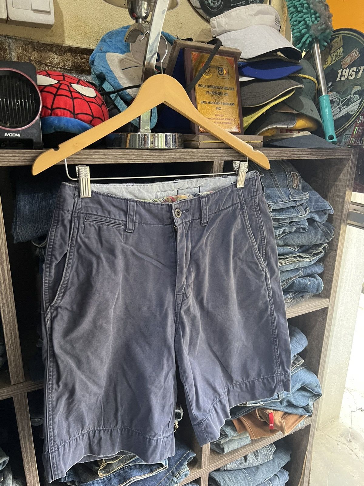 Polo Ralph Lauren 🔥Vintage Polo Ralph Lauren Short Pant Size US 31 - 7 Thumbnail