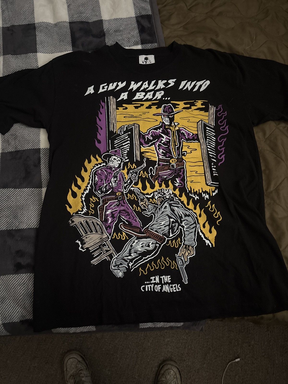 Warren Lotas La Lakers/ western stand off Size US L / EU 52-54 / 3 - 4 Thumbnail