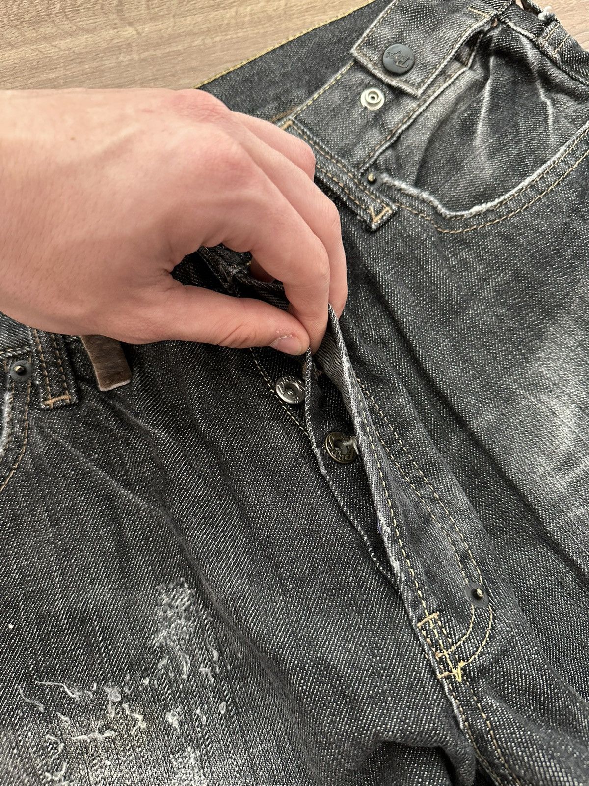 Prps 🔥VINTAGE PRPS JAPANESE STRAIGHT JEANS🔥 Size US 31 - 14 Thumbnail