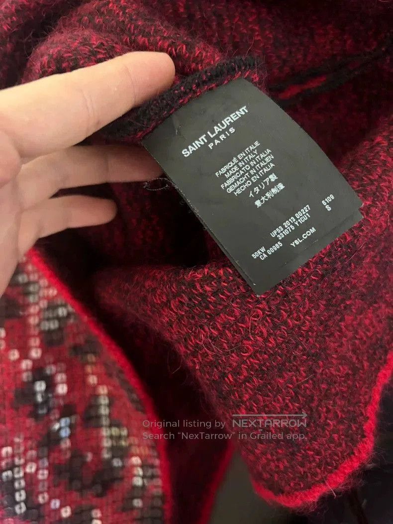 Hedi Slimane Saint Laurent 2013FW Leopard Print Sweater Size US S / EU 44-46 / 1 - 5 Thumbnail