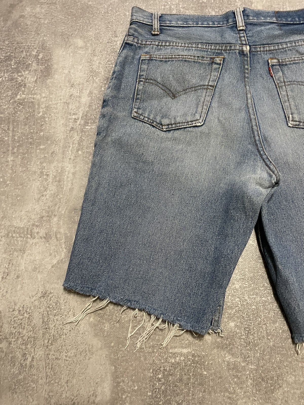 Levi's × Levi's Vintage Clothing × Vintage Vintage Levis Blue Denim Jeans Shorts Size 30 Size US 30 / EU 46 - 14 Thumbnail