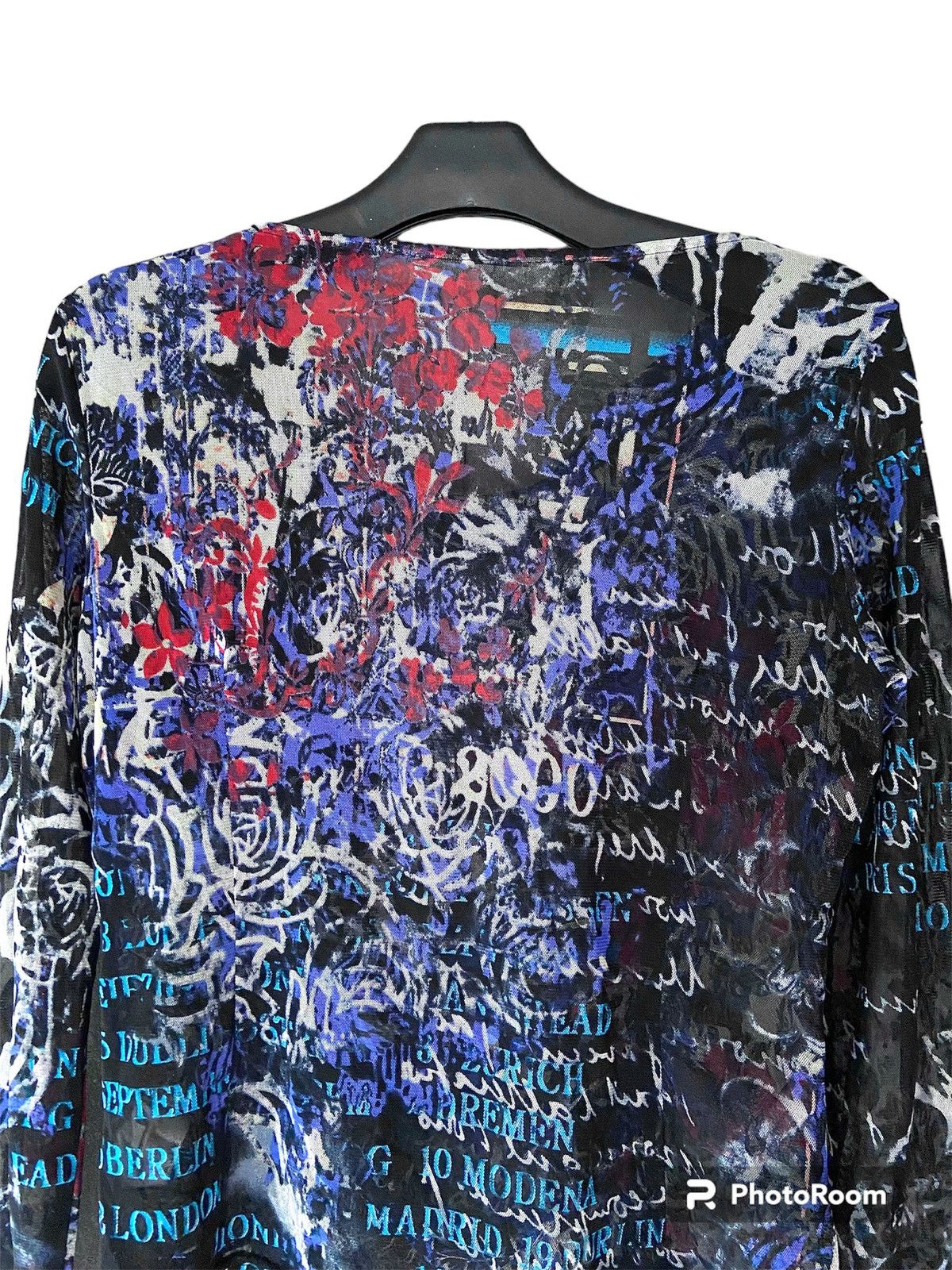 Hysteric Glamour JAPANESE MESH TOP ART PRINTED Size US XS / EU 42 / 0 - 14 Thumbnail