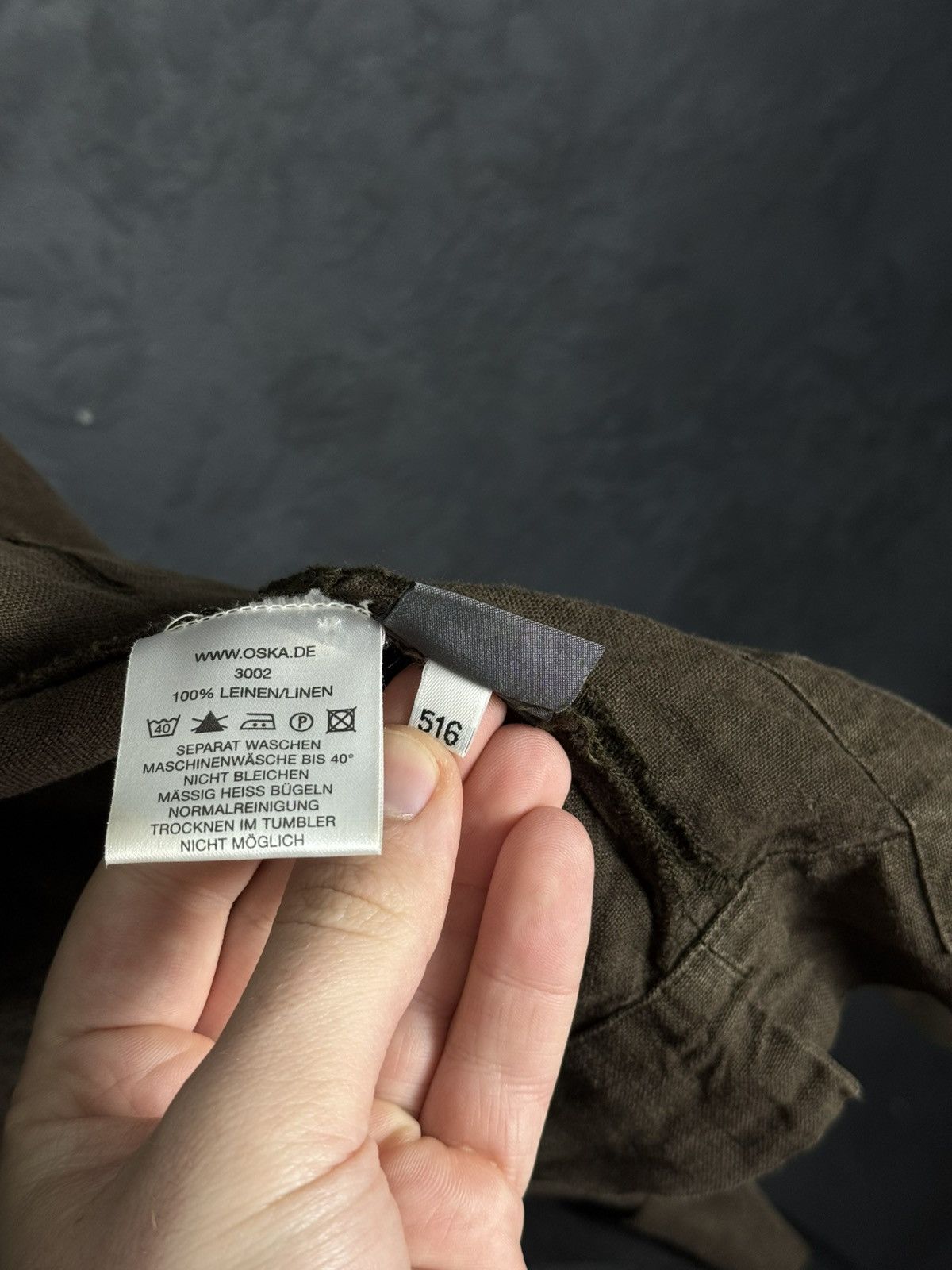 OSKA OSKA Women's Linen Avant Garde Jacket Size 2 Regular Size XS / US 0-2 / IT 36-38 - 11 Thumbnail