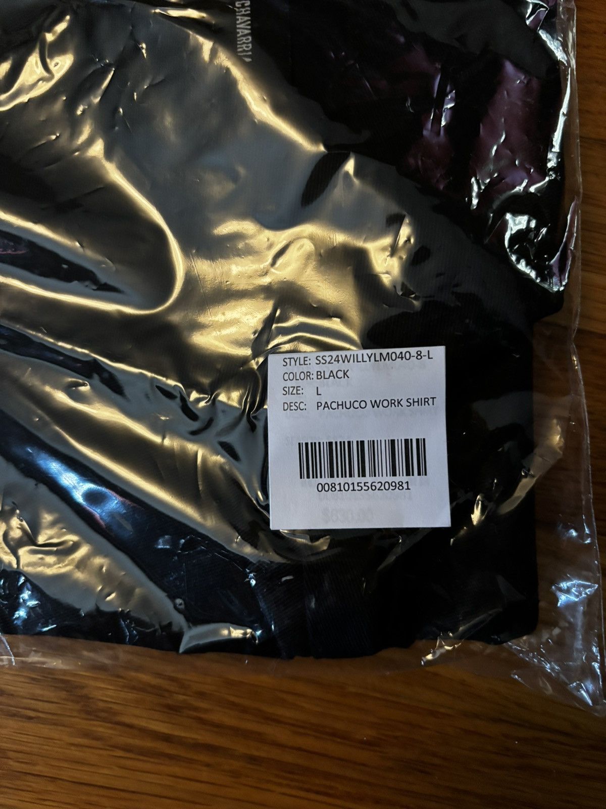 Willy Chavarria New in bag WILLY CHAVARRIA PACHUCO WORK SHIRT Size US L / EU 52-54 / 3 - 2 Thumbnail