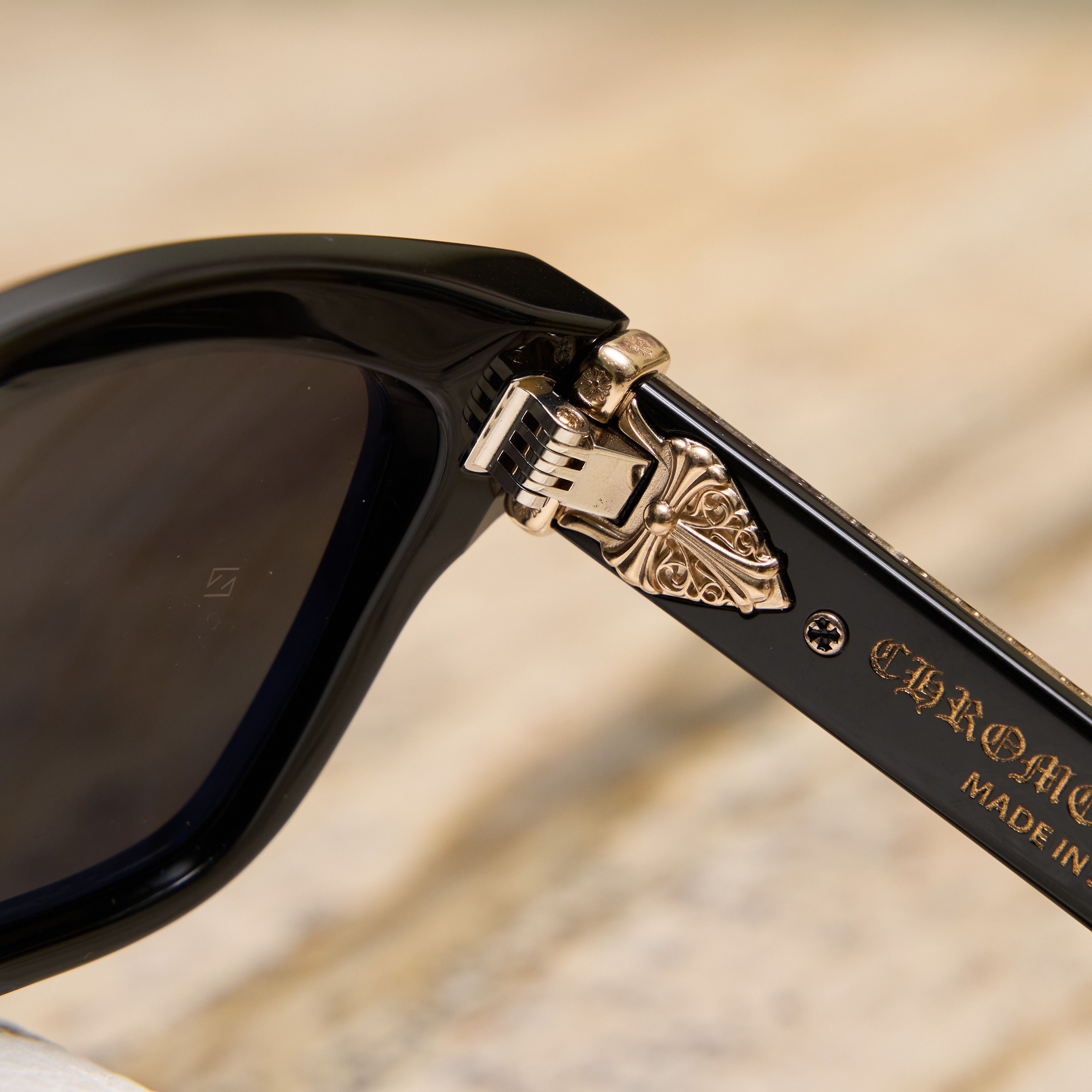 Chrome Hearts CHROME HEARTS BOX-OFFICER BLACK/18KGP Size ONE SIZE - 6 Thumbnail