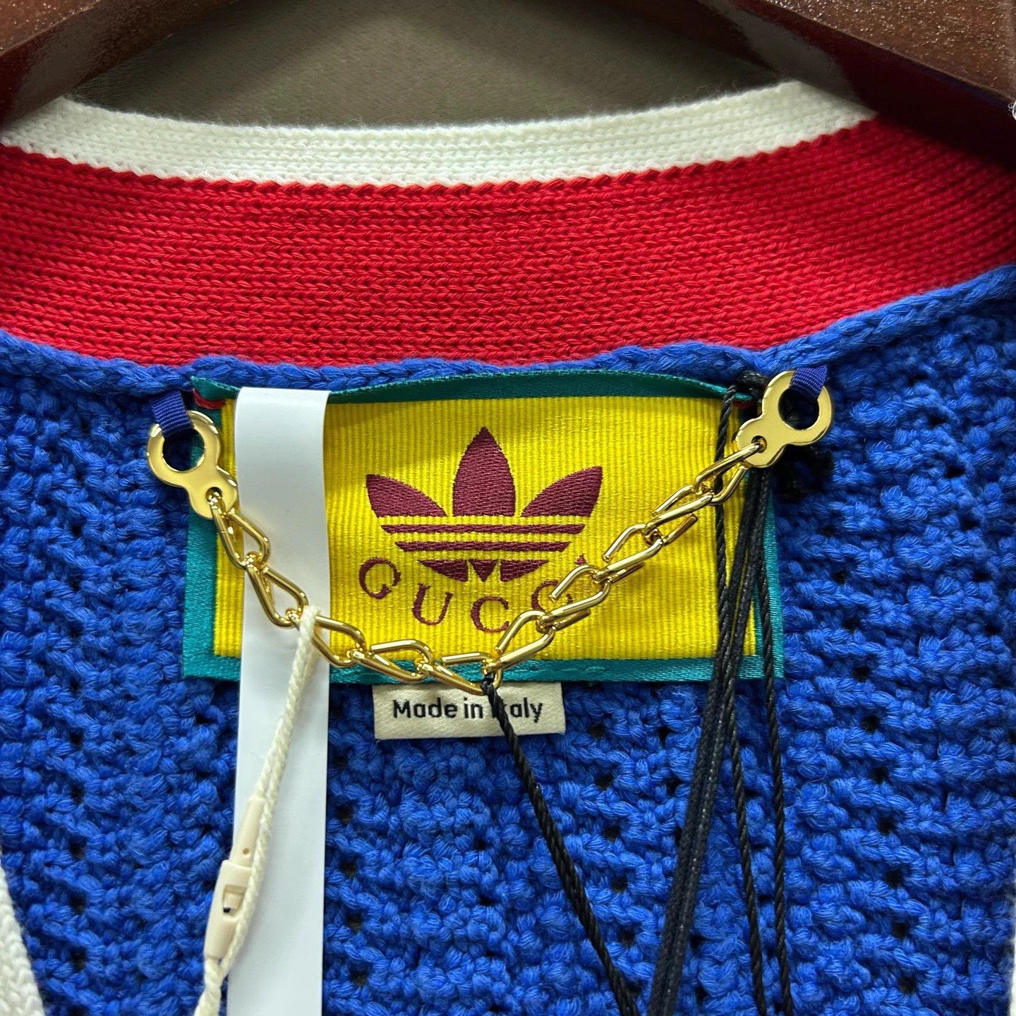 Gucci Gucci x Adidas Trefoil Knit Cardigan New XS Size US XS / EU 42 / 0 - 3 Thumbnail
