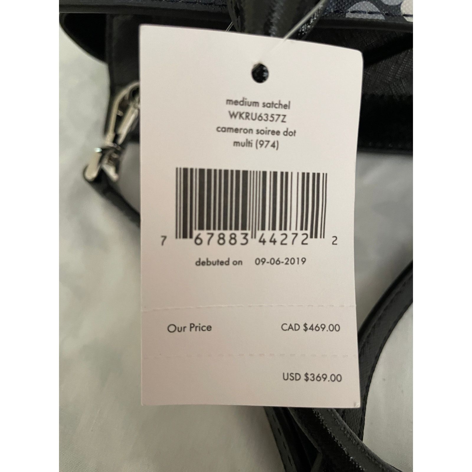 Kate Spade Kate Spade womens medium satchel 11" x 8" x 6" NWT Size ONE SIZE - 5 Thumbnail