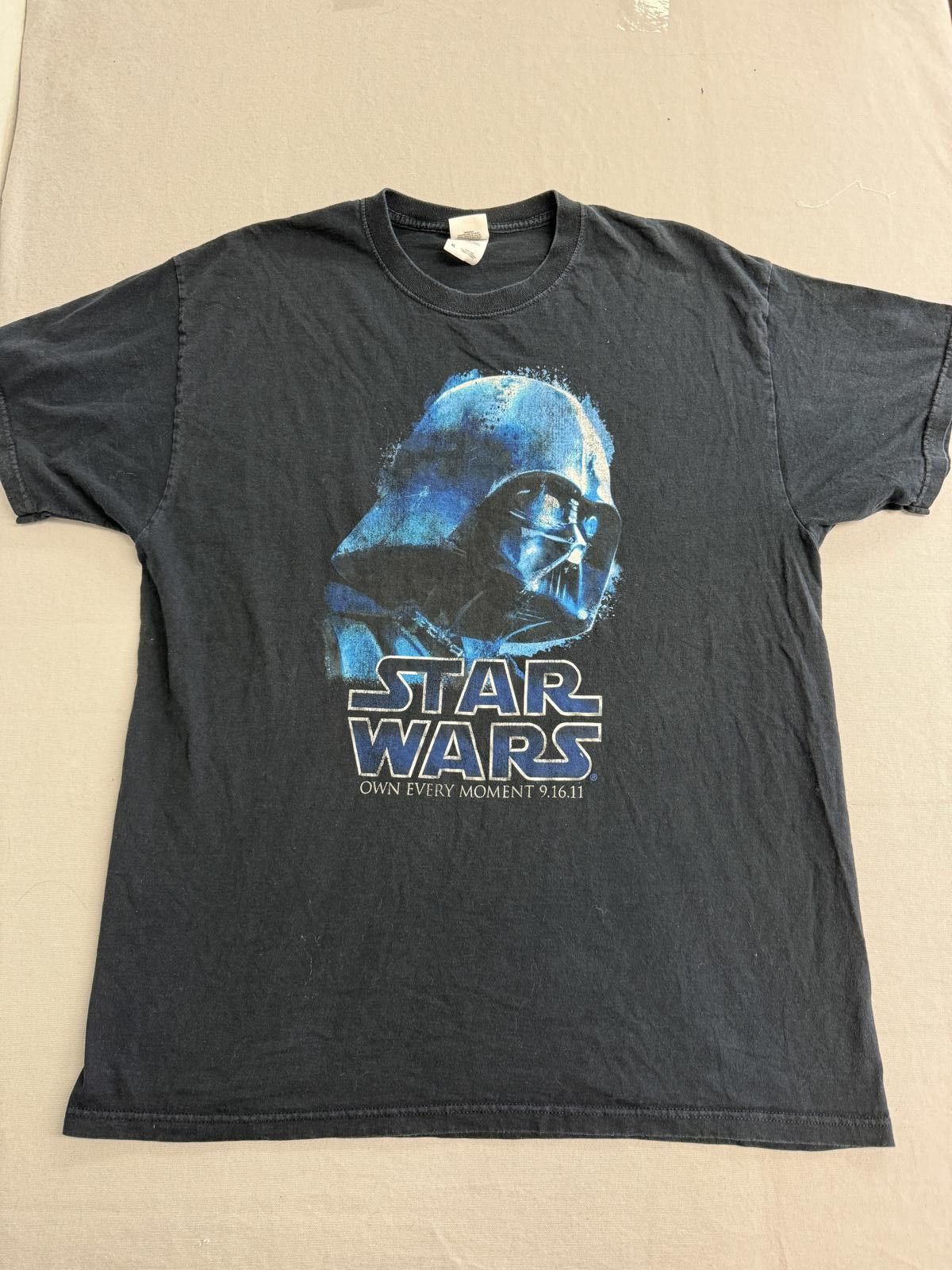 Fruit Of The Loom Darth Vader T-shirt Promo Star Wars Blu Ray 9.16.11 Tee XL Size US XL / EU 56 / 4 - 1 Thumbnail