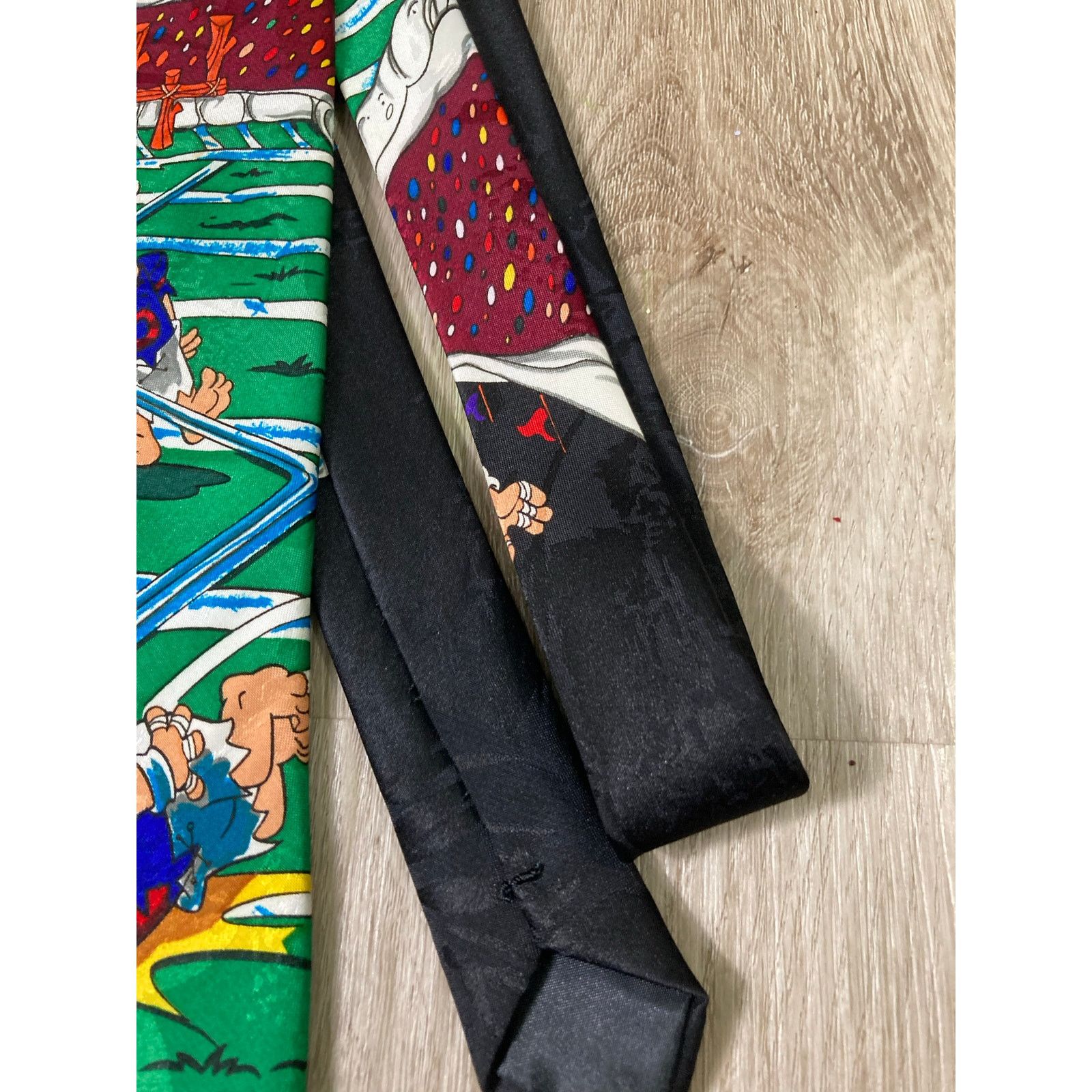 Vintage Vintage Hanna Barbera Fred Flintstone Sports Men's Tie Size ONE SIZE - 6 Thumbnail