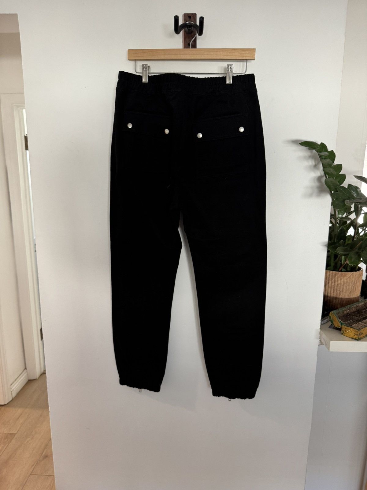 Rick Owens Strobe Leather Paneled Cargo Jogger Size US 36 / EU 52 - 3 Thumbnail
