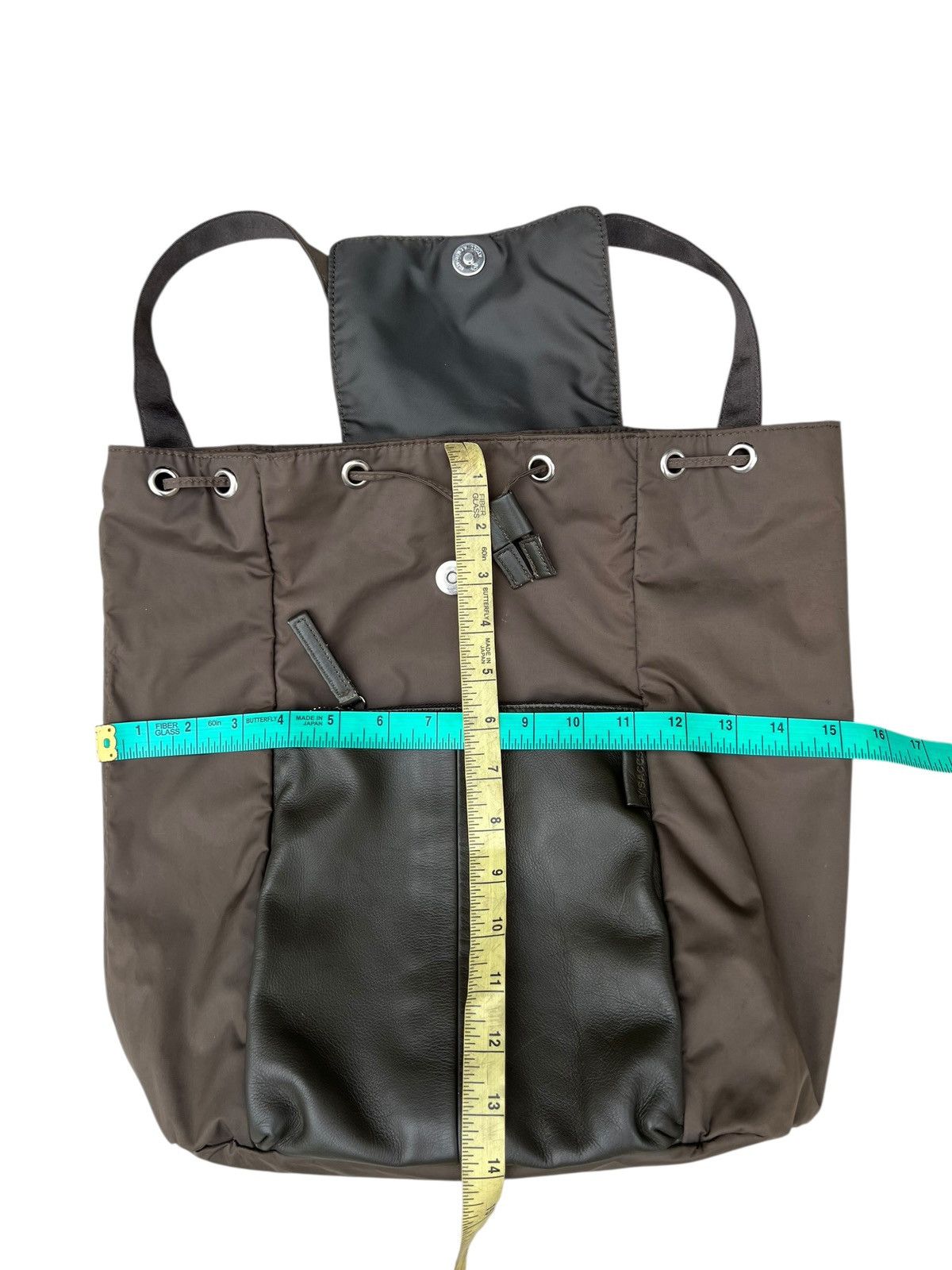 Yohji Yamamoto 2000s Yohji Yamamoto Y’saccs Military Style Rucksack Bag Size ONE SIZE - 2 Thumbnail