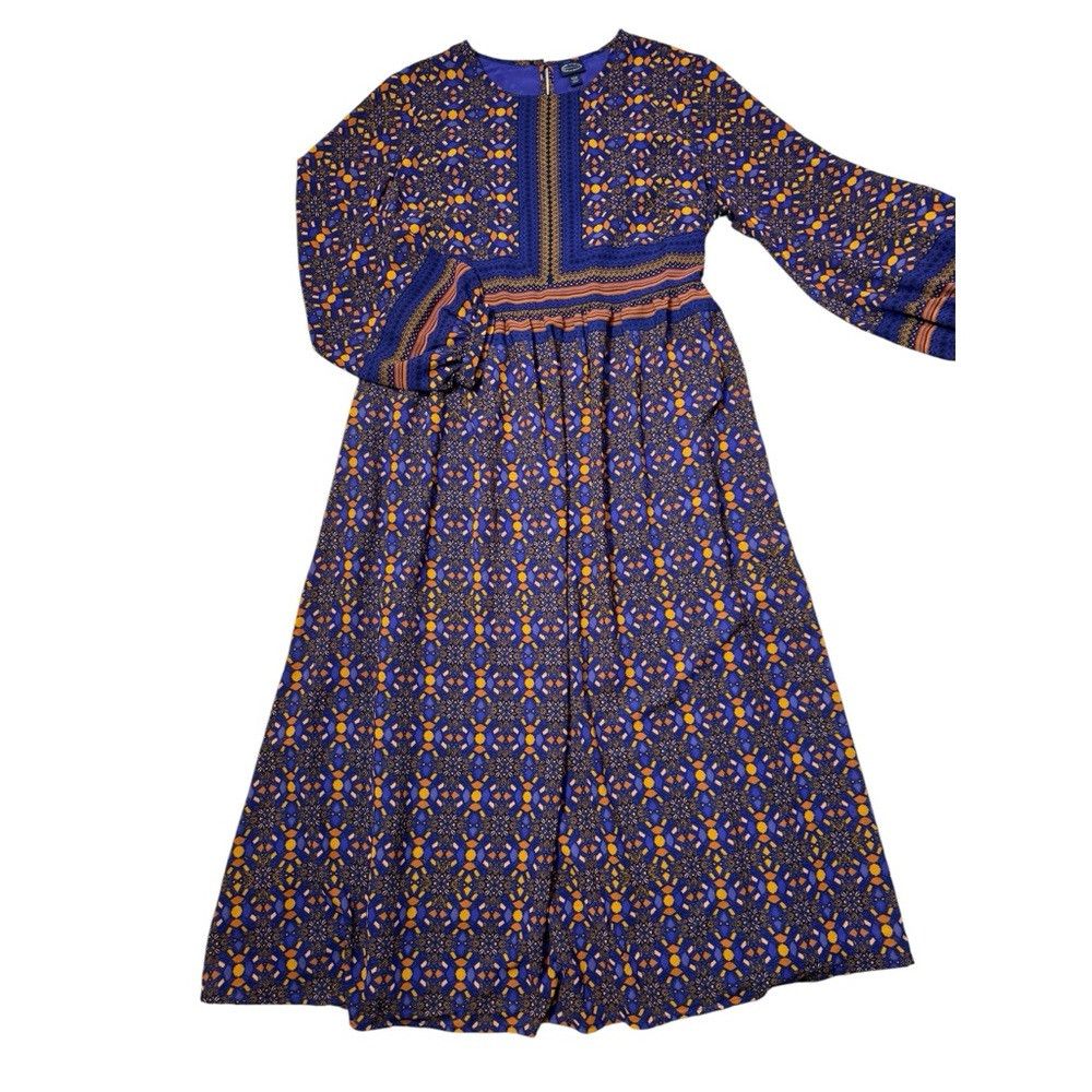 Other NWT New Scoop Printed Long Sleeve Maxi Dress Size XXXL Size 3XL / US 20-22 - 5 Thumbnail