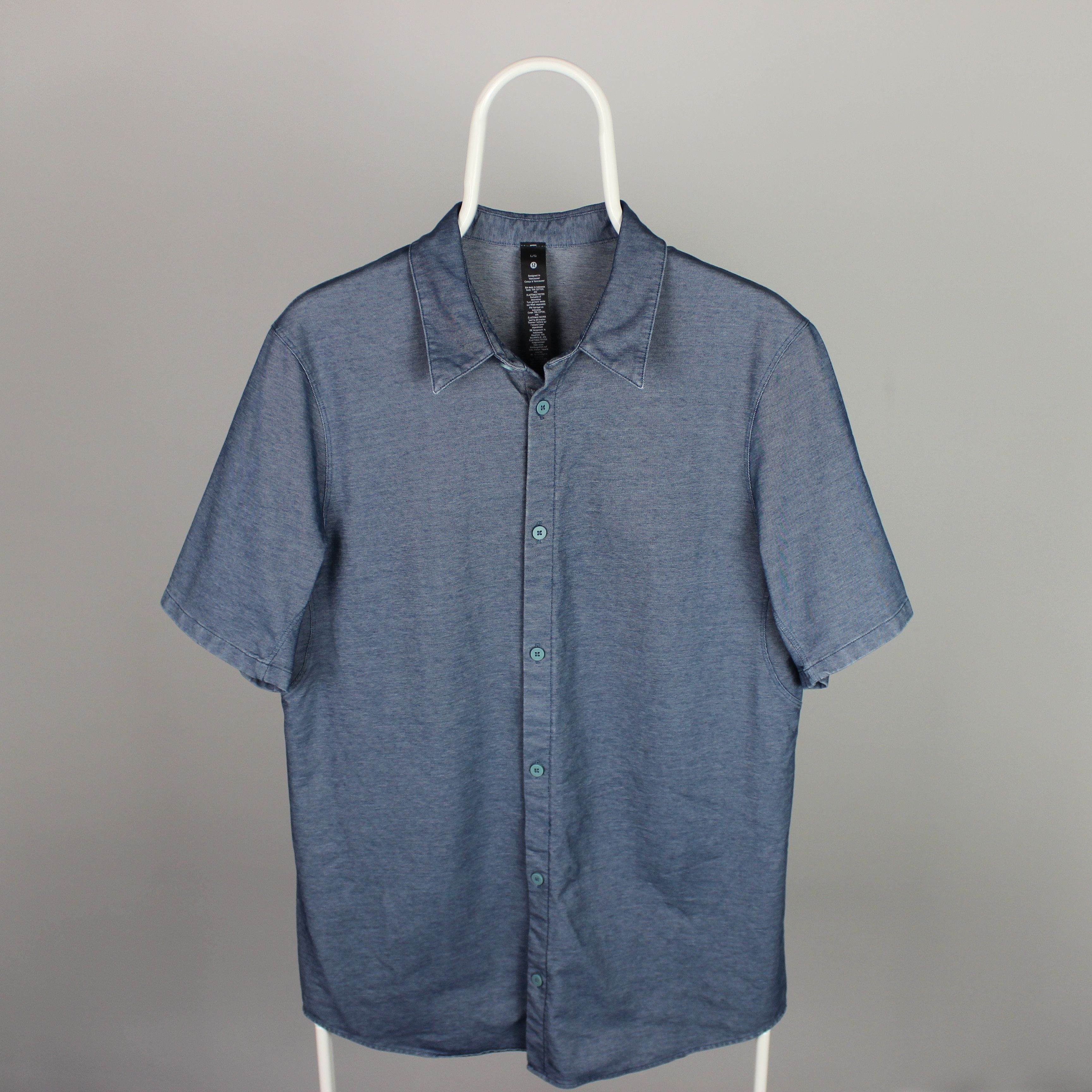 Lululemon Lululemon shirt men cotton light L blue Size US L / EU 52-54 / 3 - 2 Thumbnail