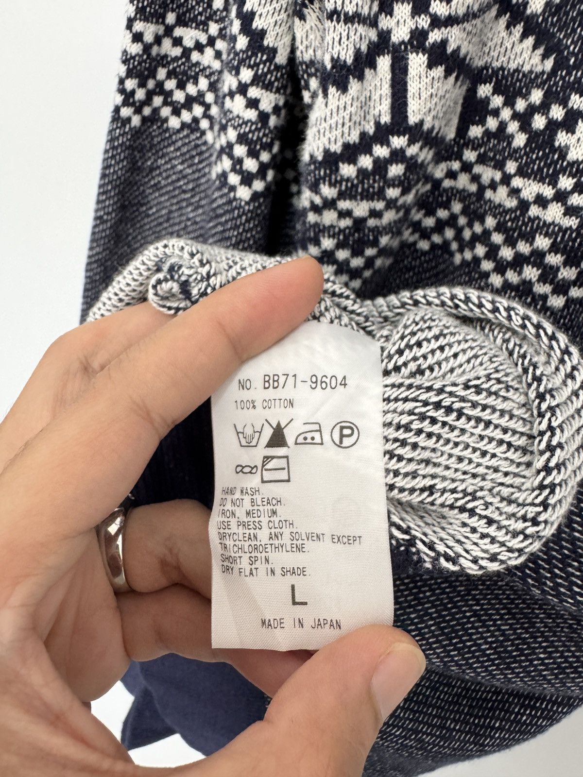 MacGregor × McGregor × Vintage 🔥 Knitwear Native design Made in Japan - L Size US S / EU 44-46 / 1 - 6 Thumbnail