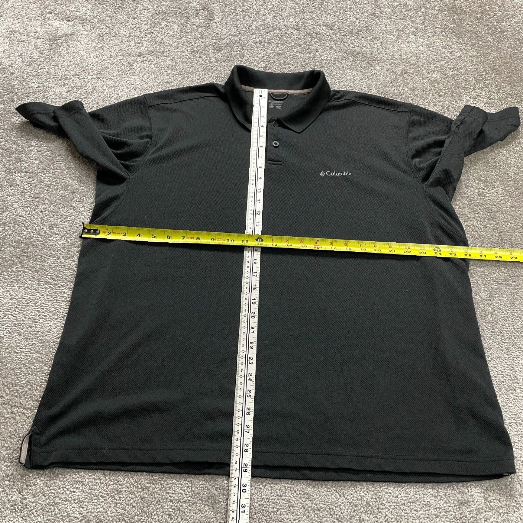 Vintage Columbia Utilizer Polo Shirt Mens XXL Black Short Sleeve Outdoor Fishing Casual Size US XXL / EU 58 / 5 - 6 Thumbnail