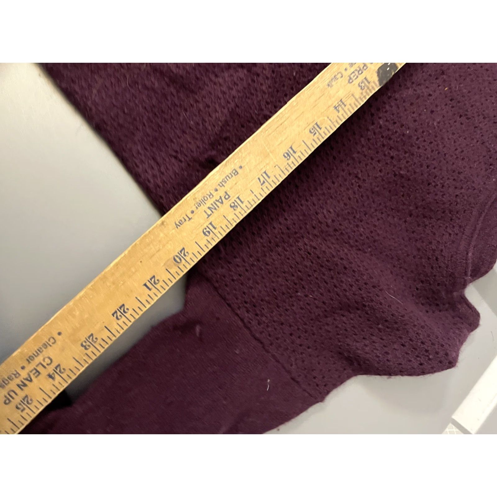 Loft LOFT Women Sweater Maroon Solid Size Large Boat Neck Pullover Knit Long Sleeve Casual Women's Pullover Modern Classic Fall Winter Size L / US 10 / IT 46 - 5 Thumbnail
