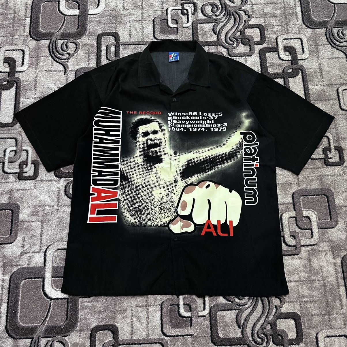 Fubu Fubu Platinium vintage full print shirt Muhammad Ali Boxing Size US XXL / EU 58 / 5 - 1 Thumbnail