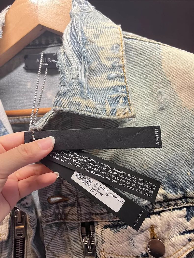 Amiri AmiriMX2 bleaching and splashing ink to destroy the denim j Size US S / EU 44-46 / 1 - 4 Thumbnail