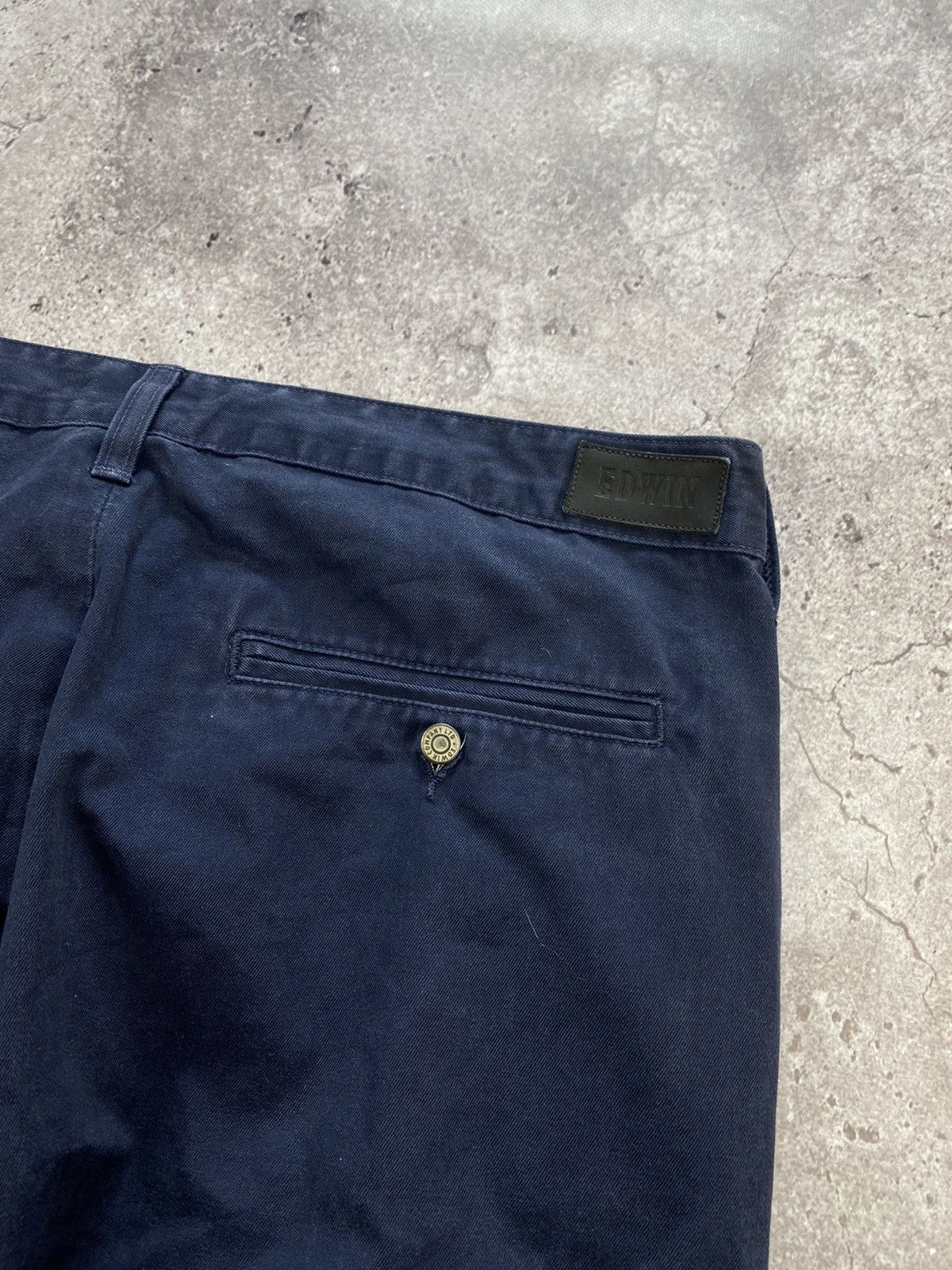Edwin × Japanese Brand Vintage Edwin baggy Chino Japan Pants Size 33/34 Size US 34 / EU 50 - 8 Thumbnail