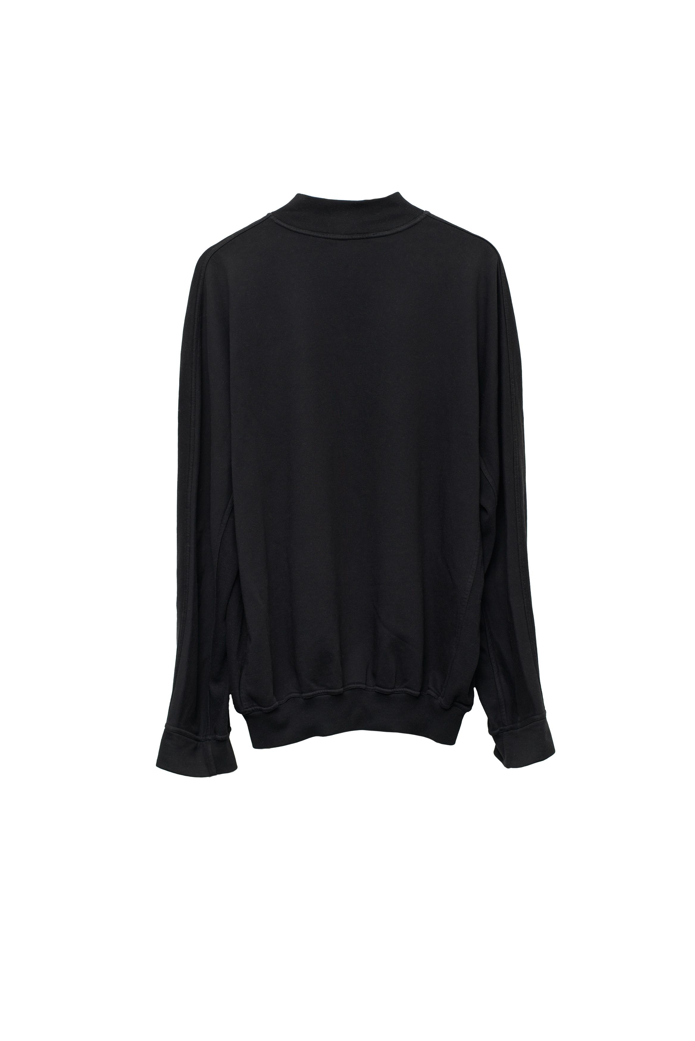 Haider Ackermann Haider Ackermann Overlap Collar Crewneck Black Size US S / EU 44-46 / 1 - 2 Thumbnail