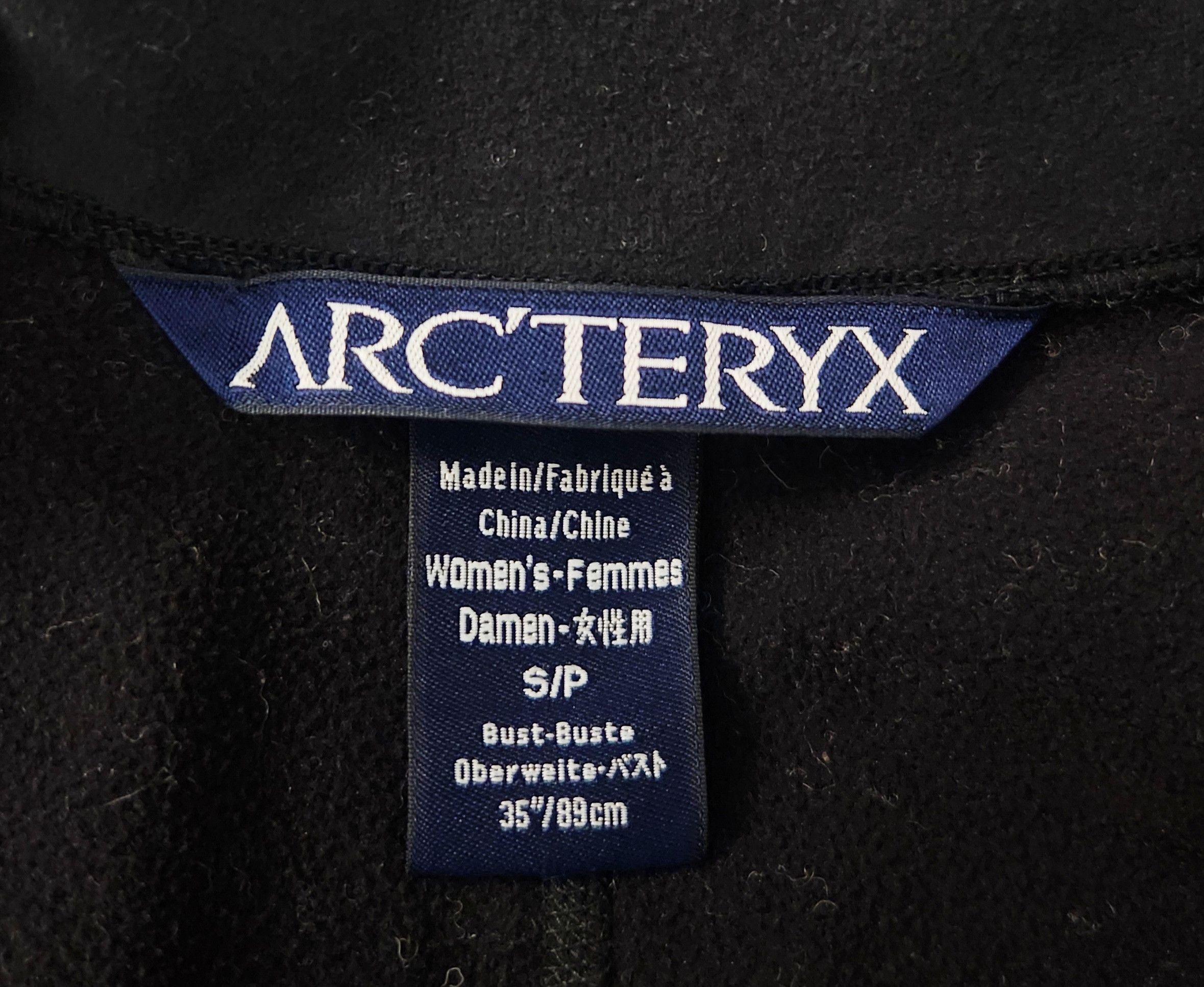 Arc'teryx Arc'teryx Vintage Grey black Fleece Full Zip Jacket Small Size S / US 4 / IT 40 - 8 Thumbnail