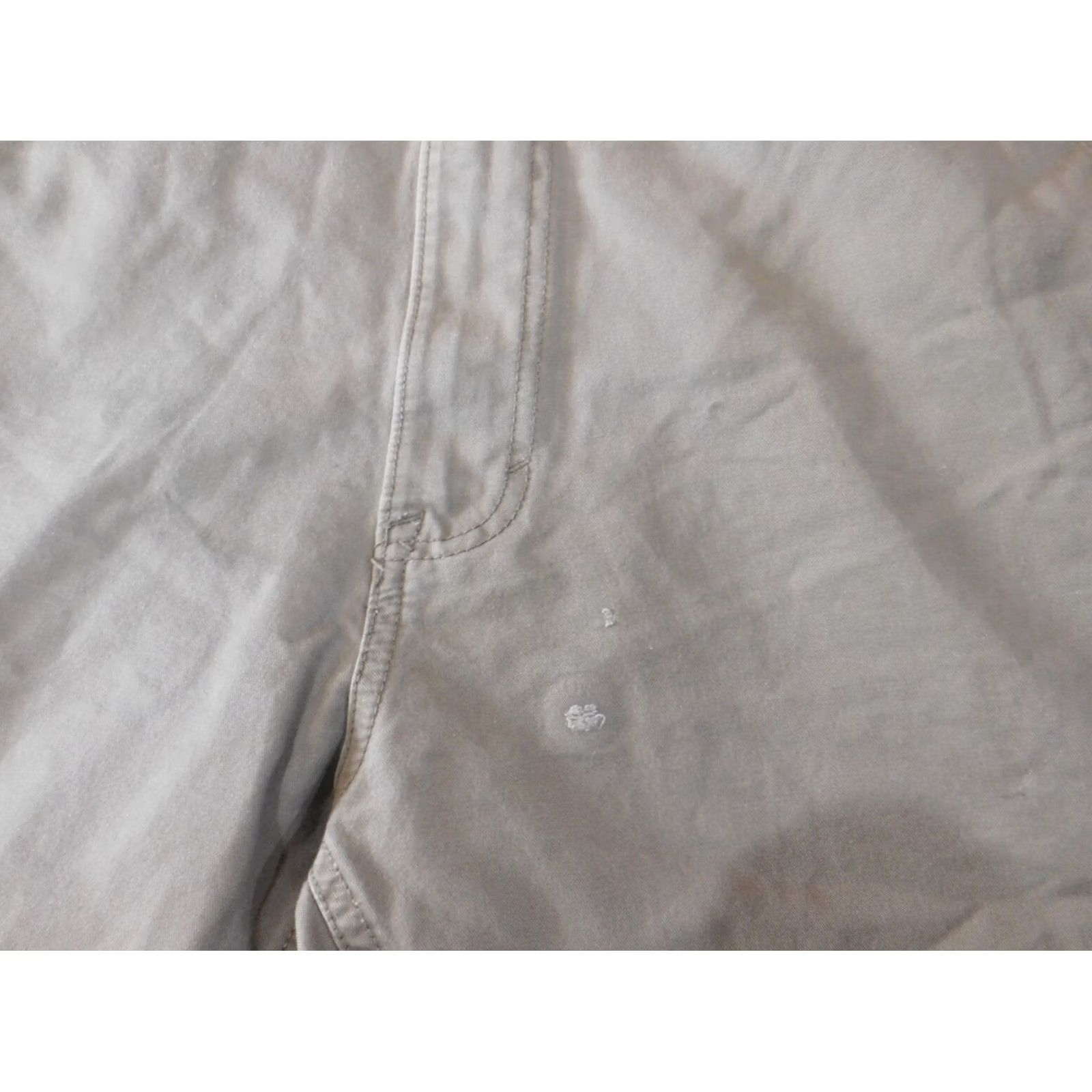 Sean John Sean John Mens Pants 38x30 Beige Straight Chino Regular Inseam 30 Comfort Stretch Logo Knit Front Flat Front Casual Workwear Modern Vintage No Size US 36 / EU 52 - 2 Thumbnail