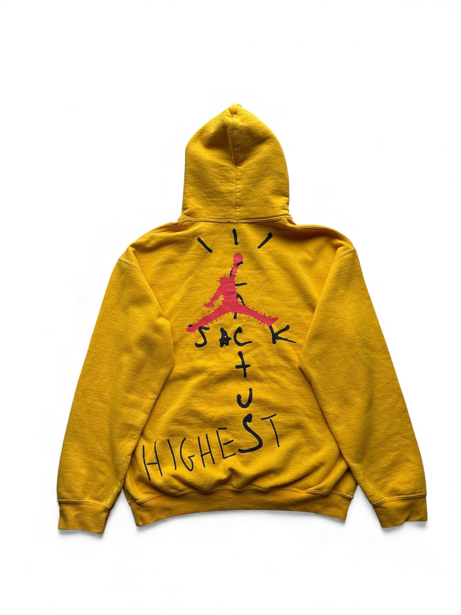 Travis Scott Jordan Cactus Jack Hoodie distressed 1of1