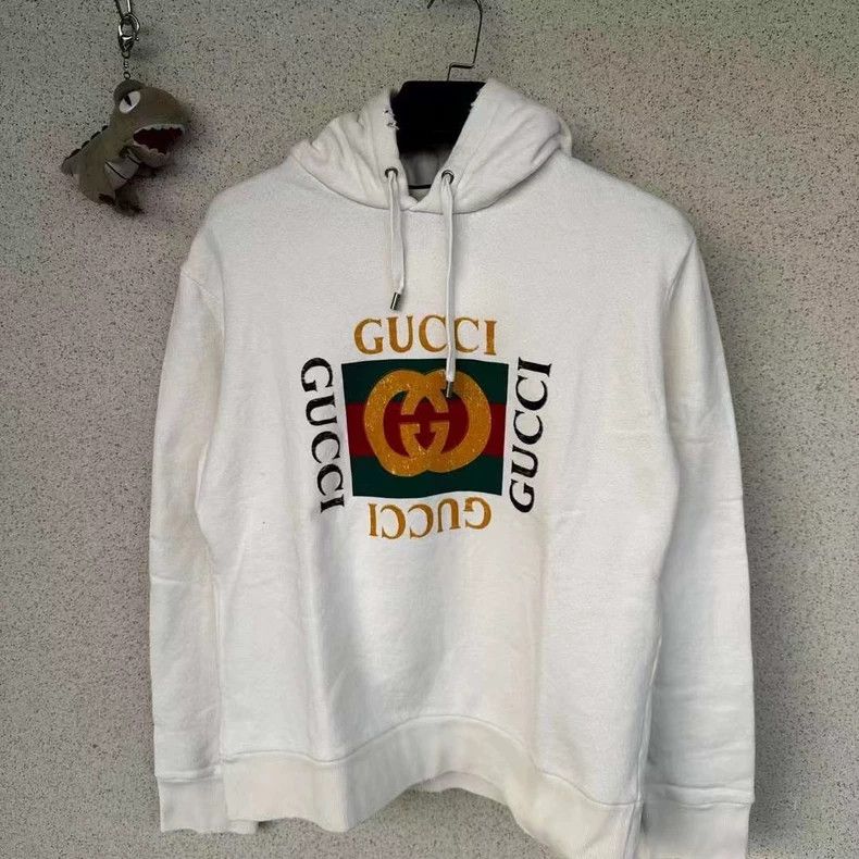 Gucci Gucci Square block to make old logo hoodie 2501-Nextarrow Size US M / EU 48-50 / 2 - 2 Thumbnail