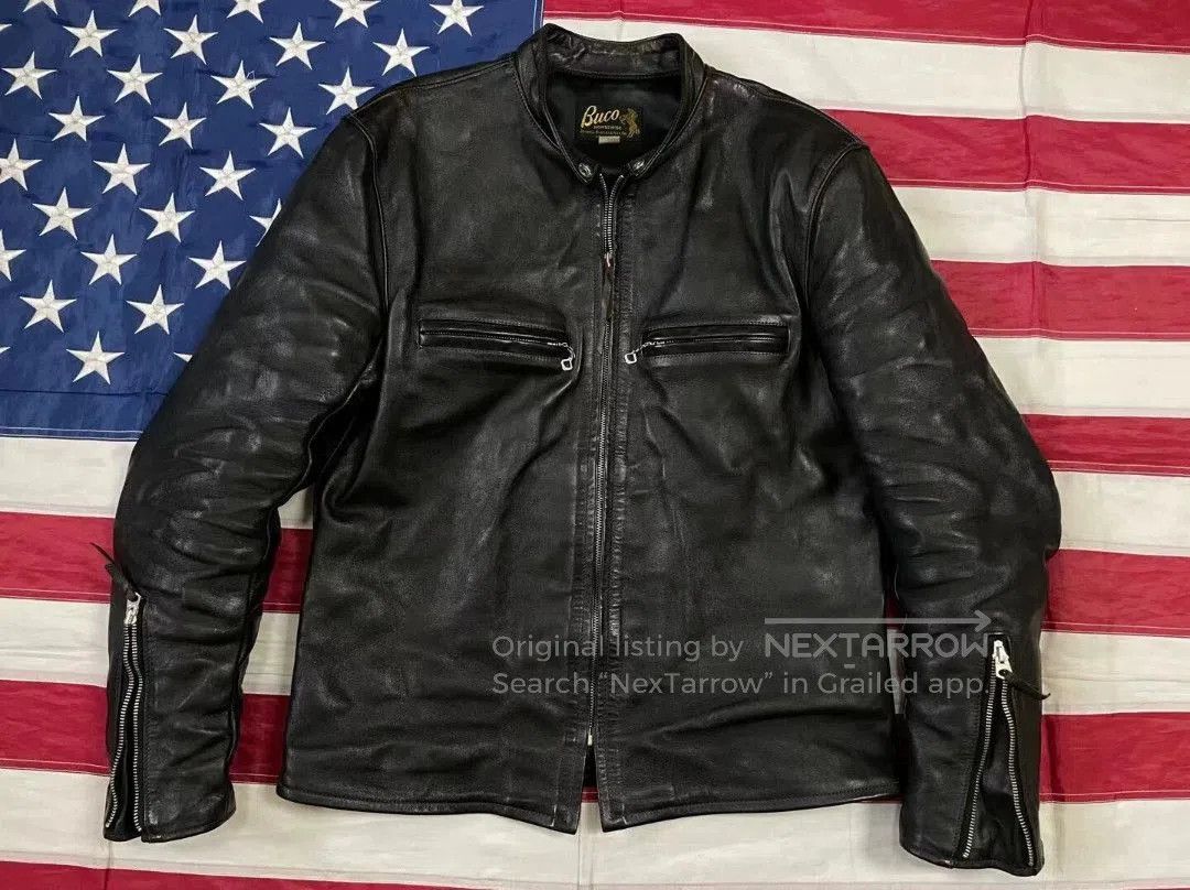 The Real McCoy's the real mccoys buco j-100 leather jacket. Size US L / EU 52-54 / 3 - 2 Thumbnail
