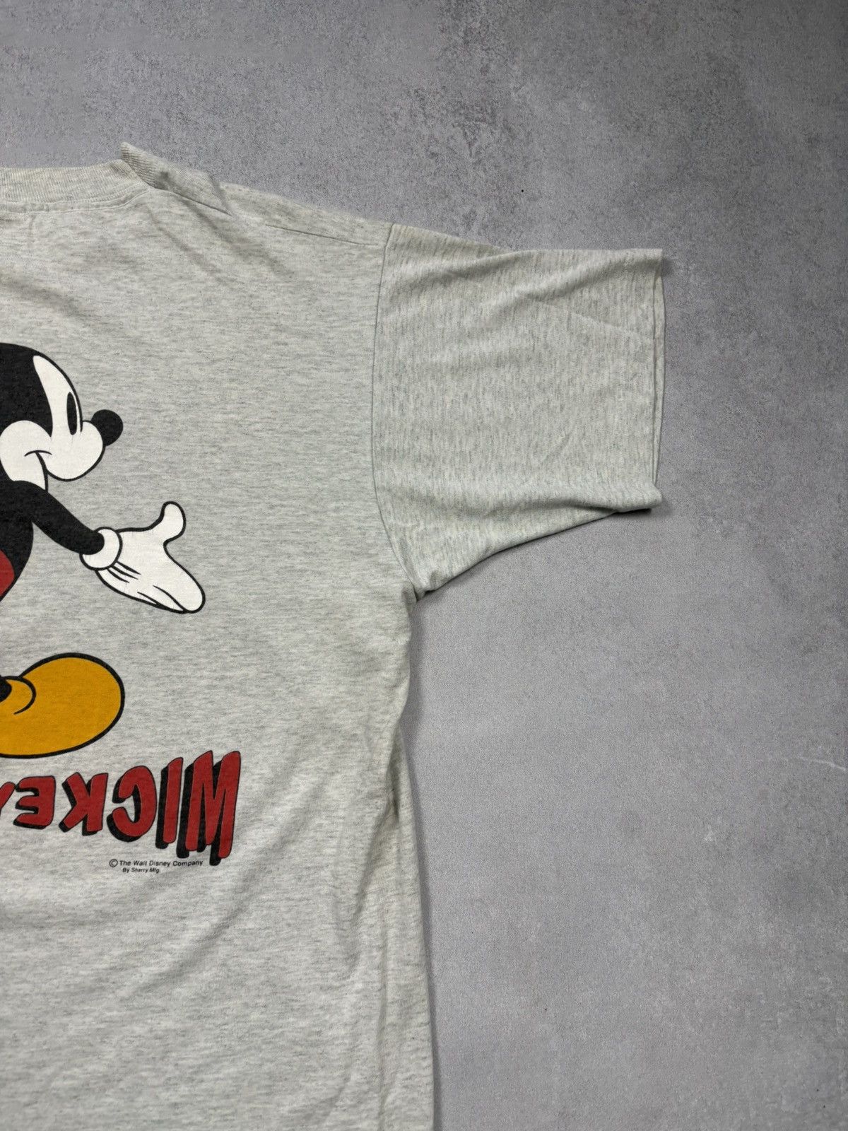 Mickey Mouse Vintage 80s Mickey Mouse Florida Double Sided Tee USA Disney Size US XL / EU 56 / 4 - 16 Thumbnail