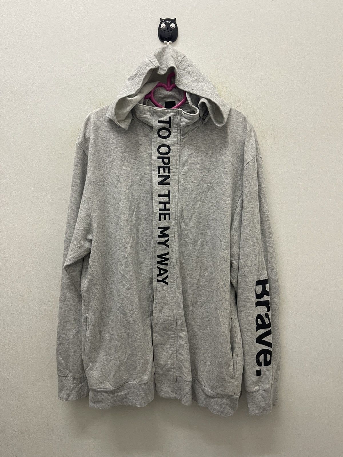 Japanese Brand Rare RAD CUSTOM Brave Ofwhite Style Removable Hoodie Size US S / EU 44-46 / 1 - 4 Thumbnail