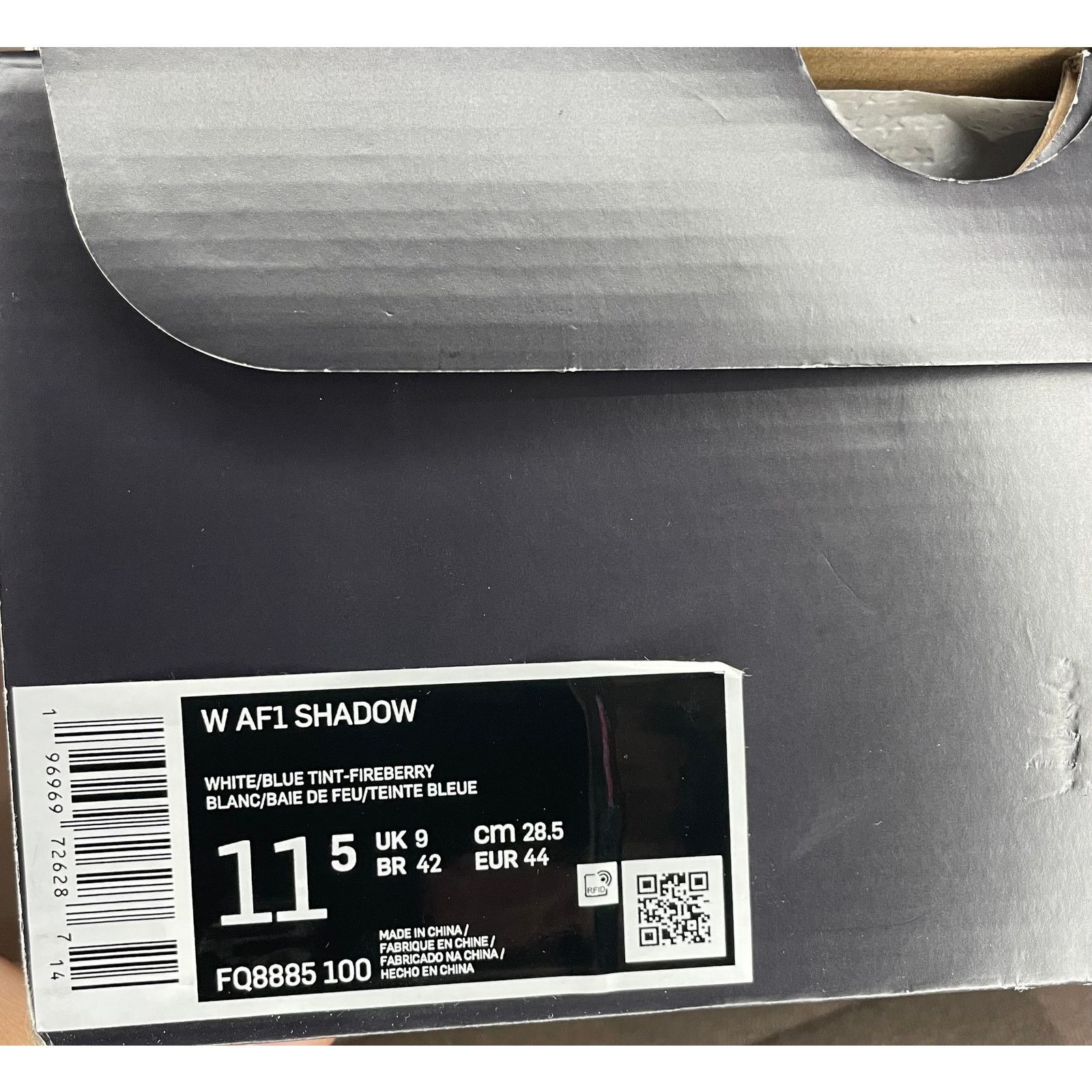 Nike Women's Nike AF1 Shadow FQ8885 100 Size 11.5Women's/10Men's Size US 11.5 / IT 41.5 - 8 Thumbnail