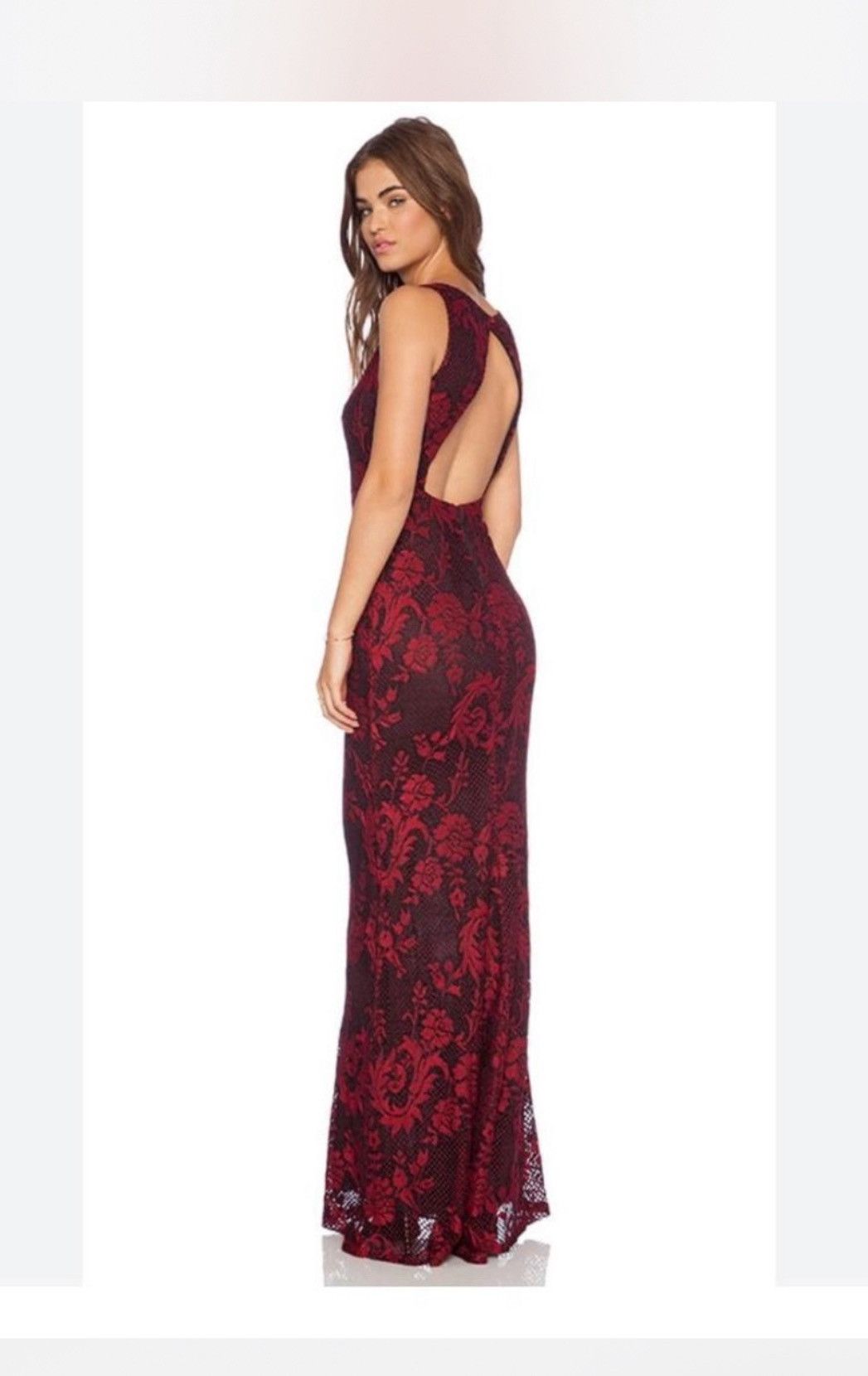 Alice + Olivia Alice + Olivia Open Back Gown Size XS / US 0-2 / IT 36-38 - 12 Thumbnail