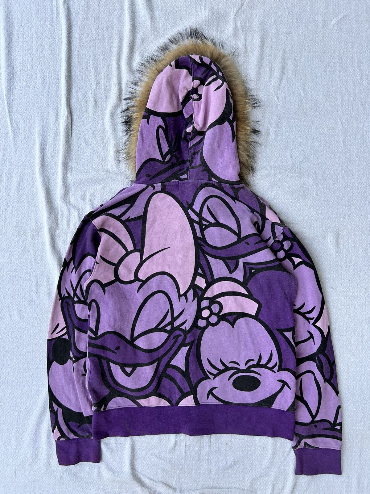 Japanese Brand 💸BINDINGOFFER💸Disney fur hoodie zip style Ifsixwasnine lgb Size US M / EU 48-50 / 2 - 2 Thumbnail