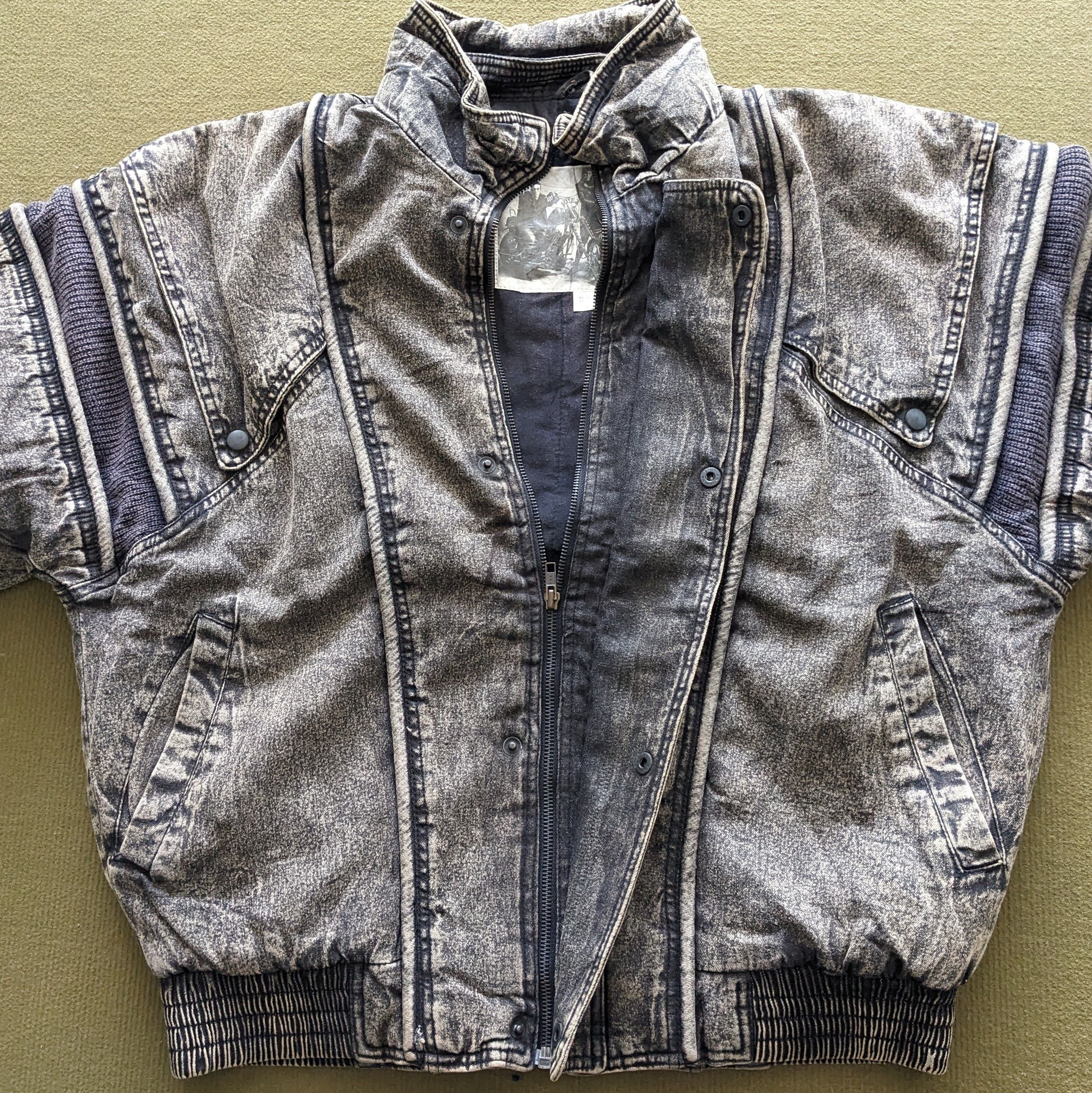 Other Vintage Motorcycle Military Style Jacket Size US XL / EU 56 / 4 - 2 Thumbnail