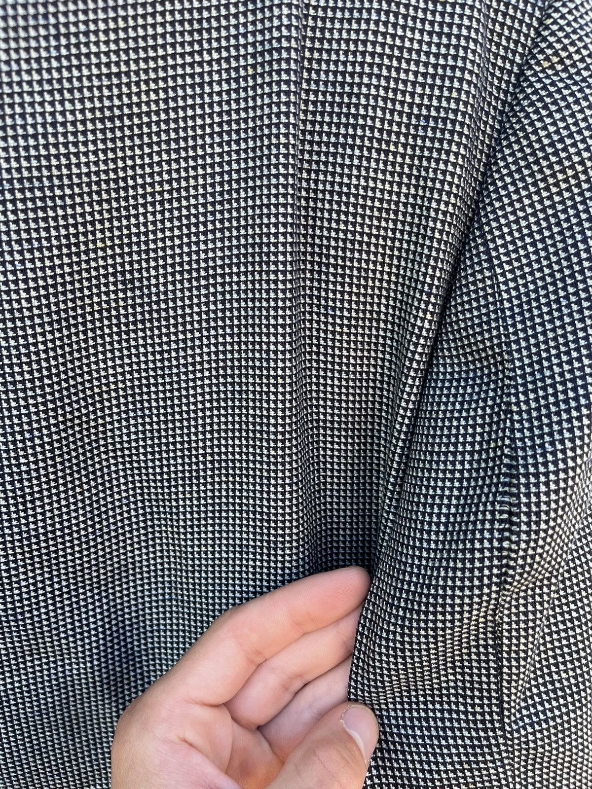 Versace Versace Mens Blazer Jacket Silk Rayon Viscose Gray Size 54R Size 54R - 21 Thumbnail
