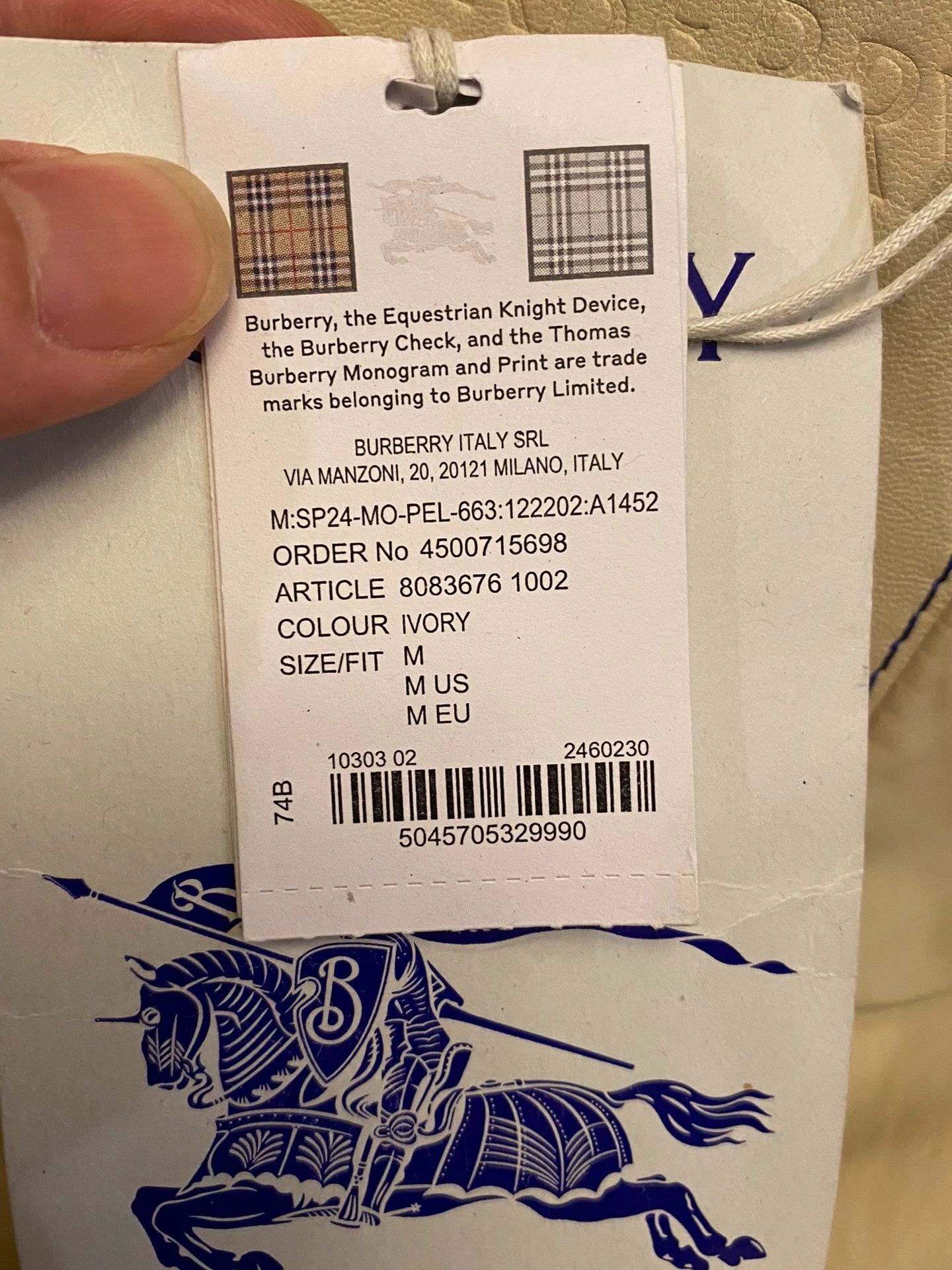 Burberry Burberry Sheepskin Leather Down Parka S/M/L Horseferry 635g Size US M / EU 48-50 / 2 - 7 Thumbnail