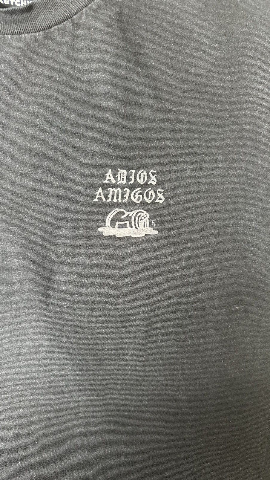 Vintage SKETCHY TANK ADIOS AMIGOS SHIRT Size US M / EU 48-50 / 2 - 3 Thumbnail