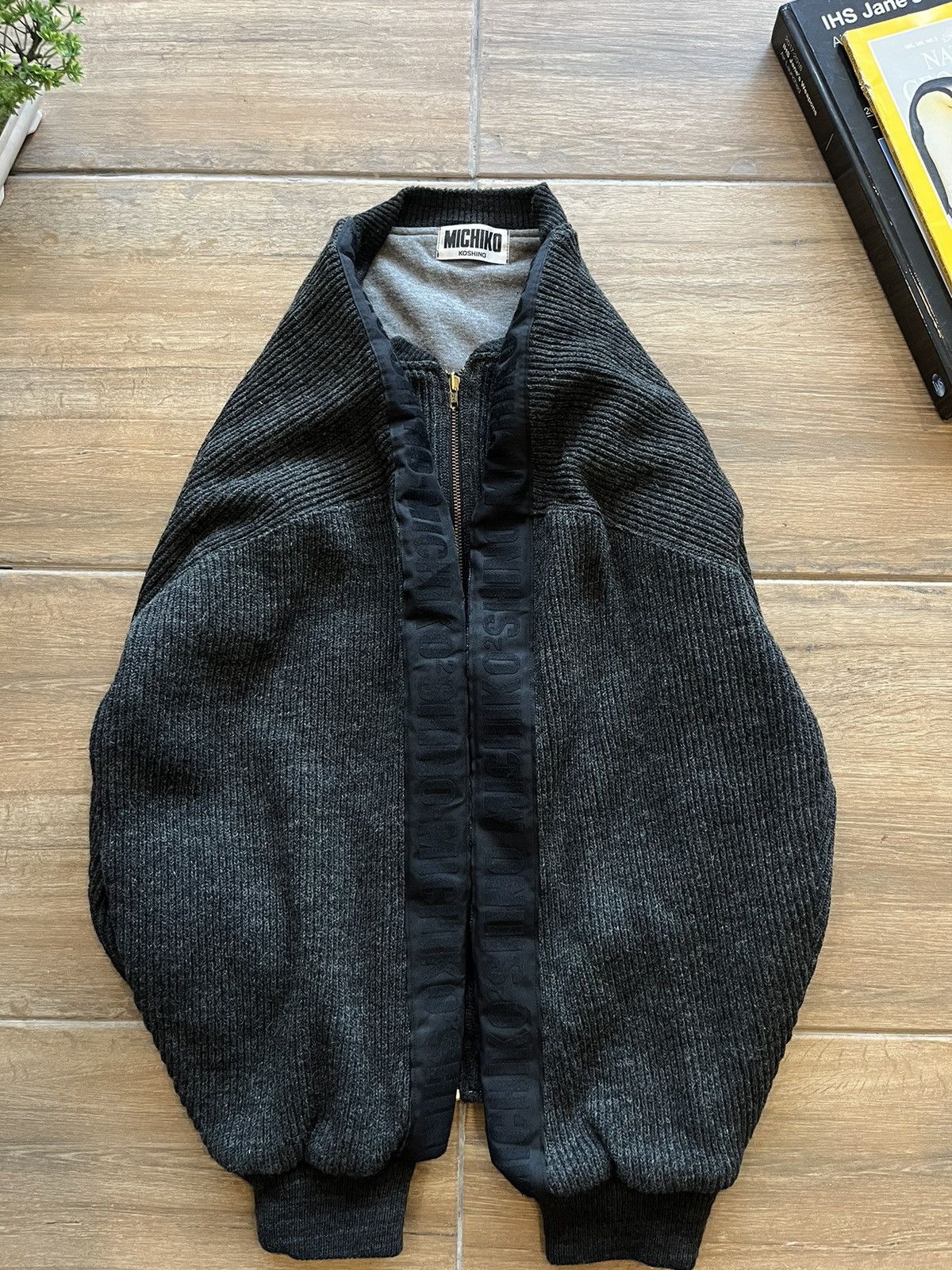 Michiko Koshino × Michiko Koshino London Michiko Koshino Reversible Sidetape Jacket Size US M / EU 48-50 / 2 - 6 Thumbnail