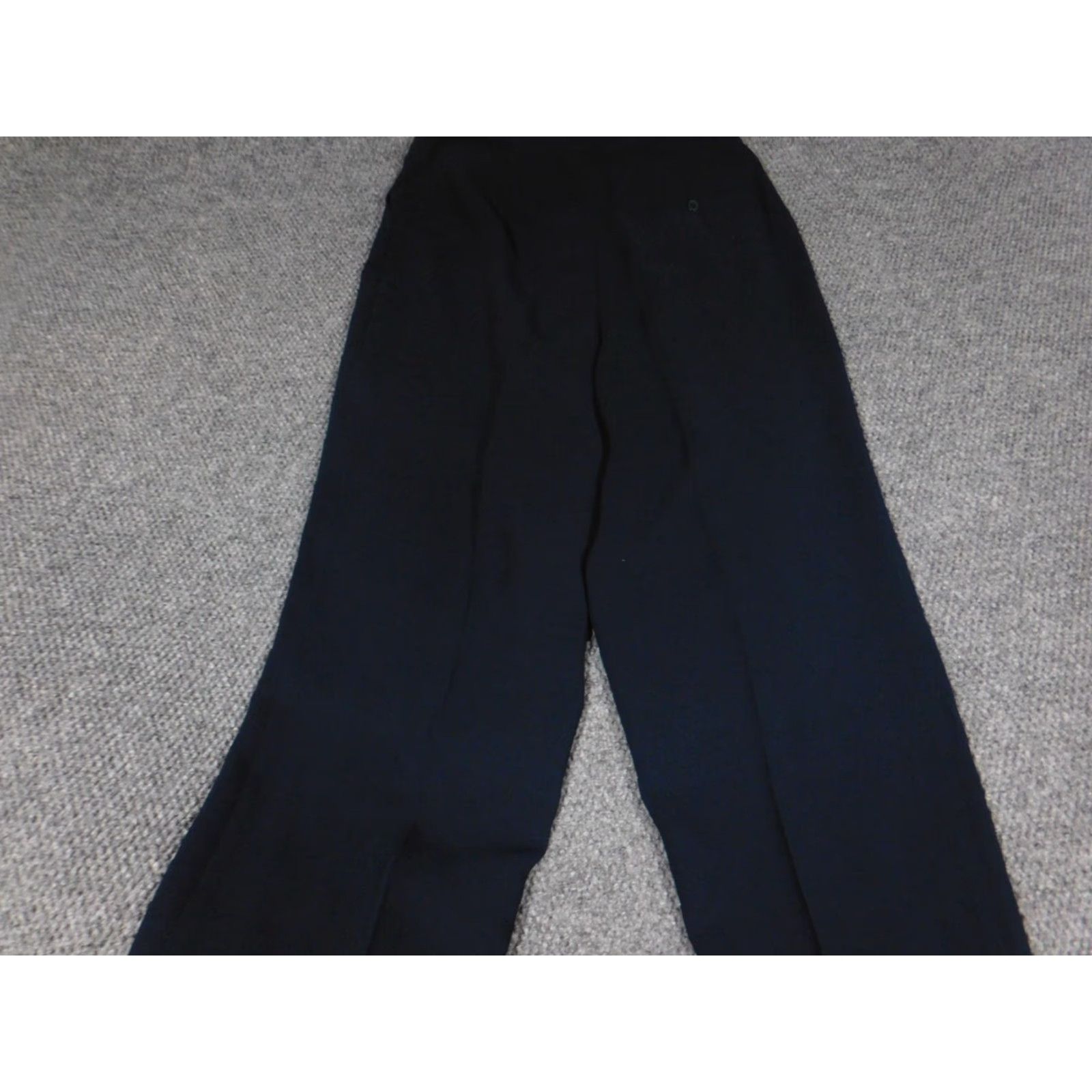 Jones New York Jones New York Womens Pants 14 Blue Straight Zip Trousers Dress Pants Regular 30in Inseam Pockets Size 36" / US 14 / IT 50 - 5 Thumbnail