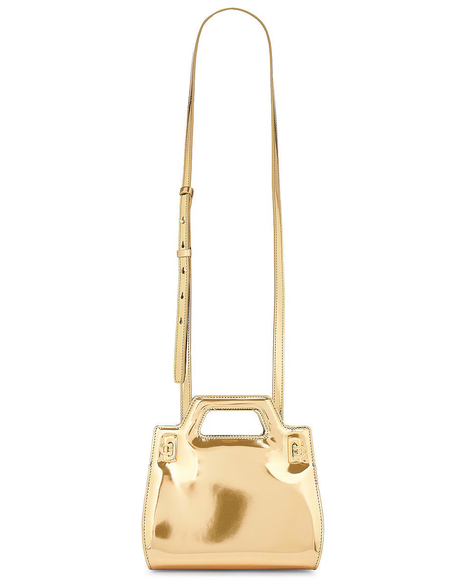 Salvatore Ferragamo o1s1rm0924 Size: OS / Wanda Mini Bag in Gold Size ONE SIZE - 2 Thumbnail