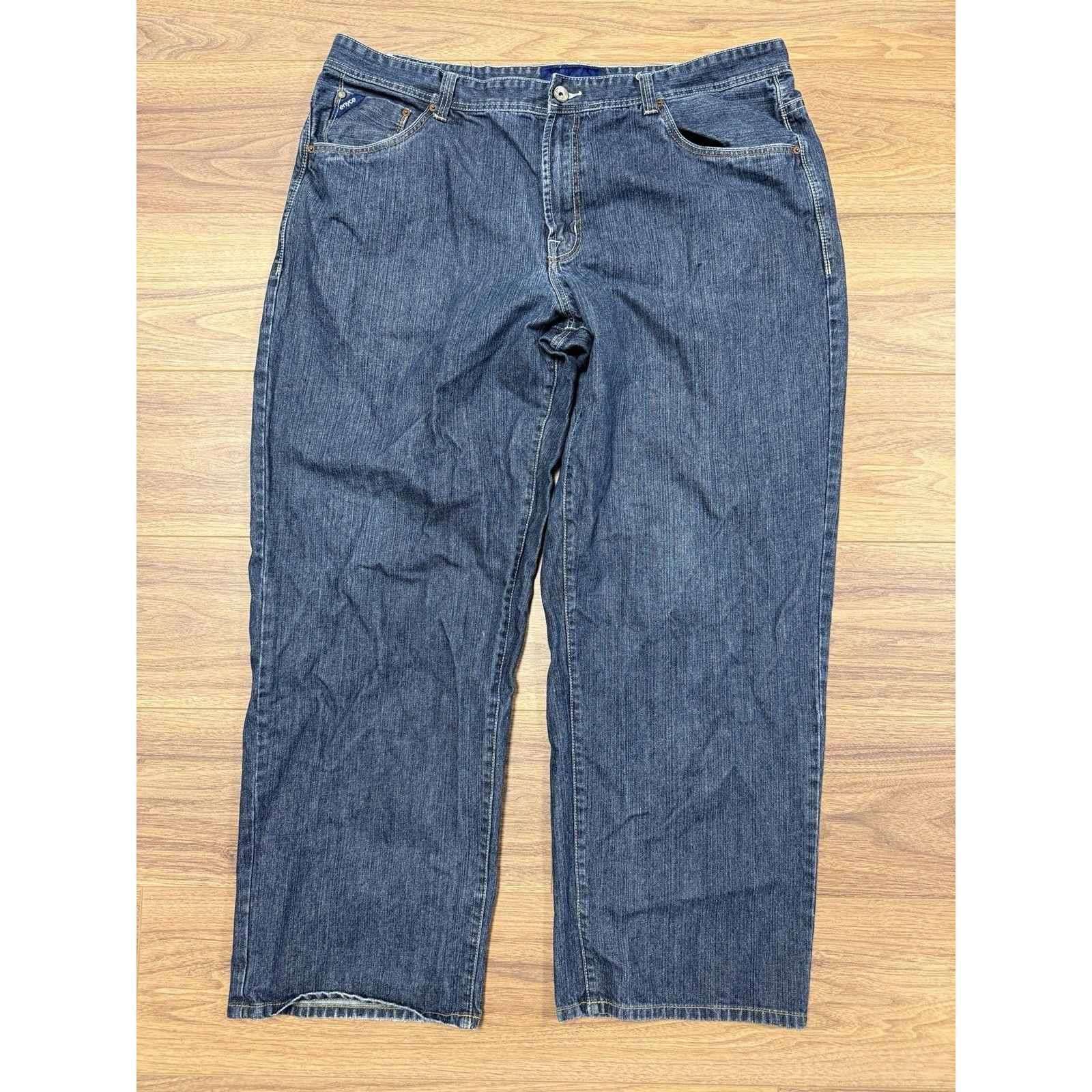 Enyce Vintage Y2K Enyce Baggy Jeans Mens 46x33 Blue Skate Streetwe Size US 44 / EU 60 - 2 Thumbnail