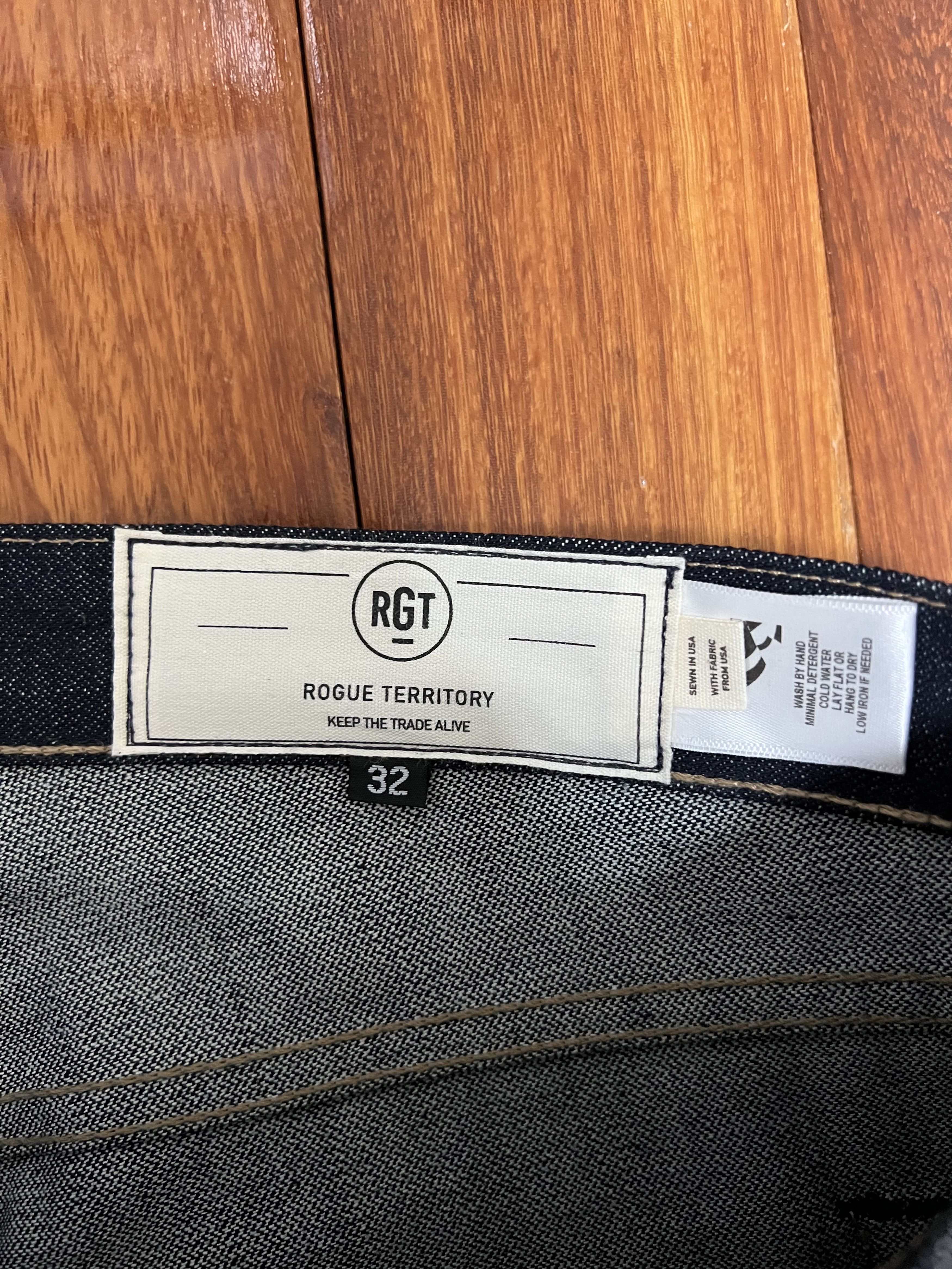 Rogue Territory 💚 Rogue Territory Double Knee Stanton 12.5oz Denim NEW Size US 32 / EU 48 - 17 Thumbnail