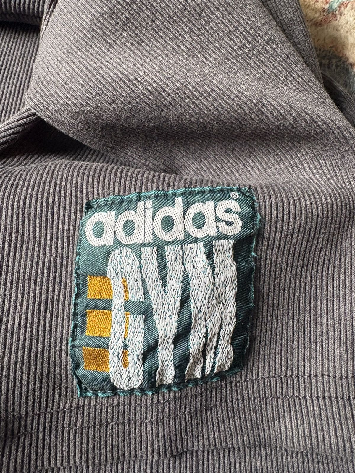 Adidas Vintage Adidas Gym Ribbed T-shirt Size XL Size US XL / EU 56 / 4 - 5 Thumbnail