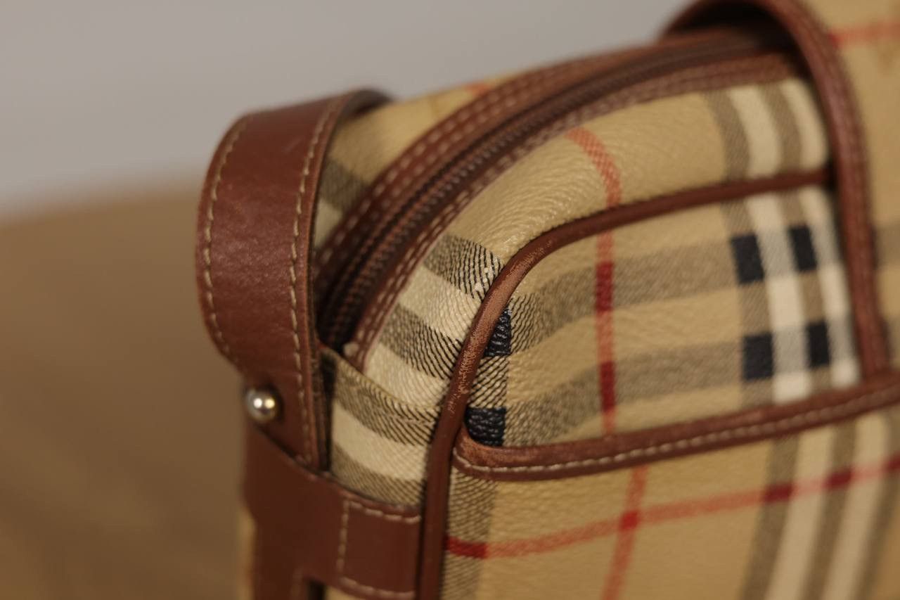 Burberry × Vintage Vintage Burberrys Monogram Leather Shoulder Bag Size ONE SIZE - 5 Thumbnail