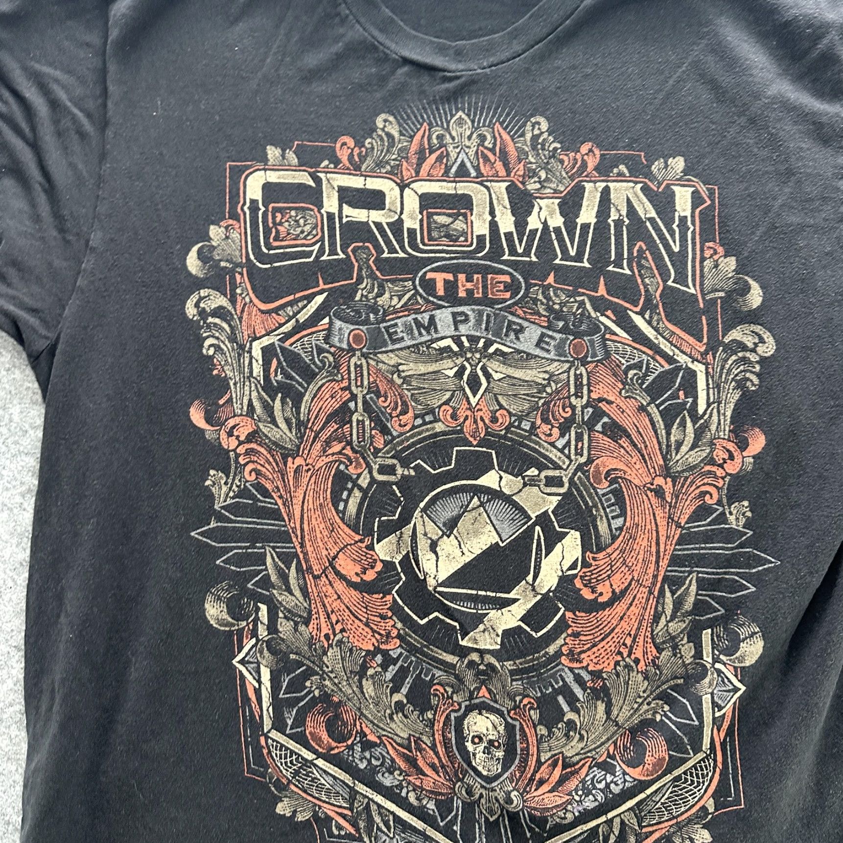 Vintage VINTAGE Crown The Empire Shirt Mens Extra Large Black Band Tee Graphic Metalcore Rock Size US XL / EU 56 / 4 - 5 Thumbnail