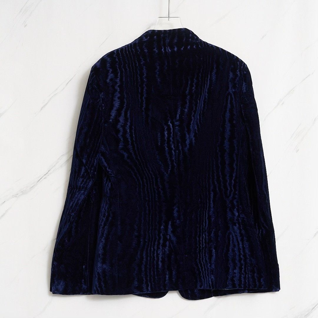 Emporio Armani Emporio Armani Men's Zebra Print Velvet Jacket Size US M / EU 48-50 / 2 - 7 Thumbnail