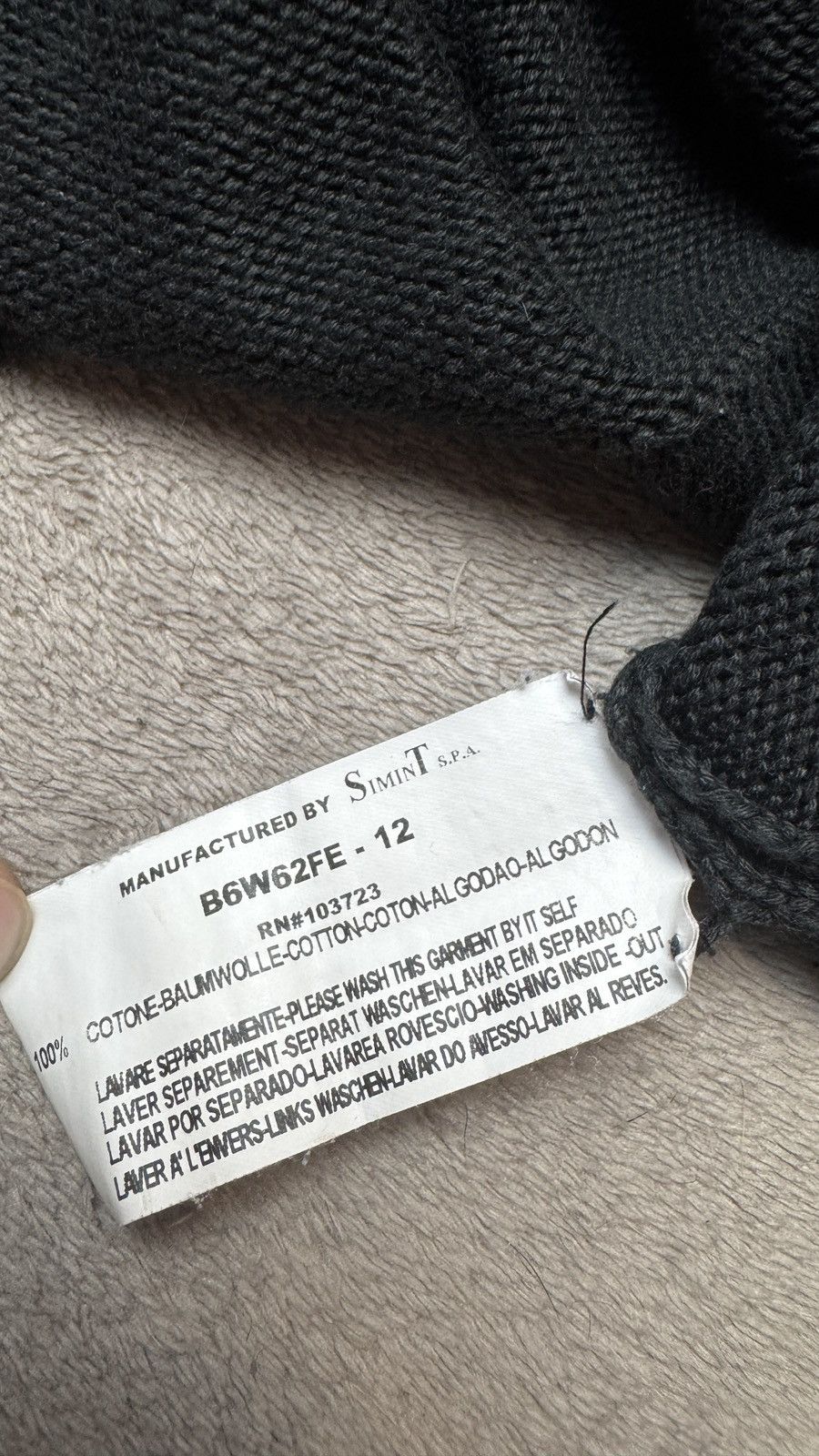 Japanese Brand Armani Jeans Vintage Faded Knitted V Neck Sweater ysl prada Size US XL / EU 56 / 4 - 7 Thumbnail